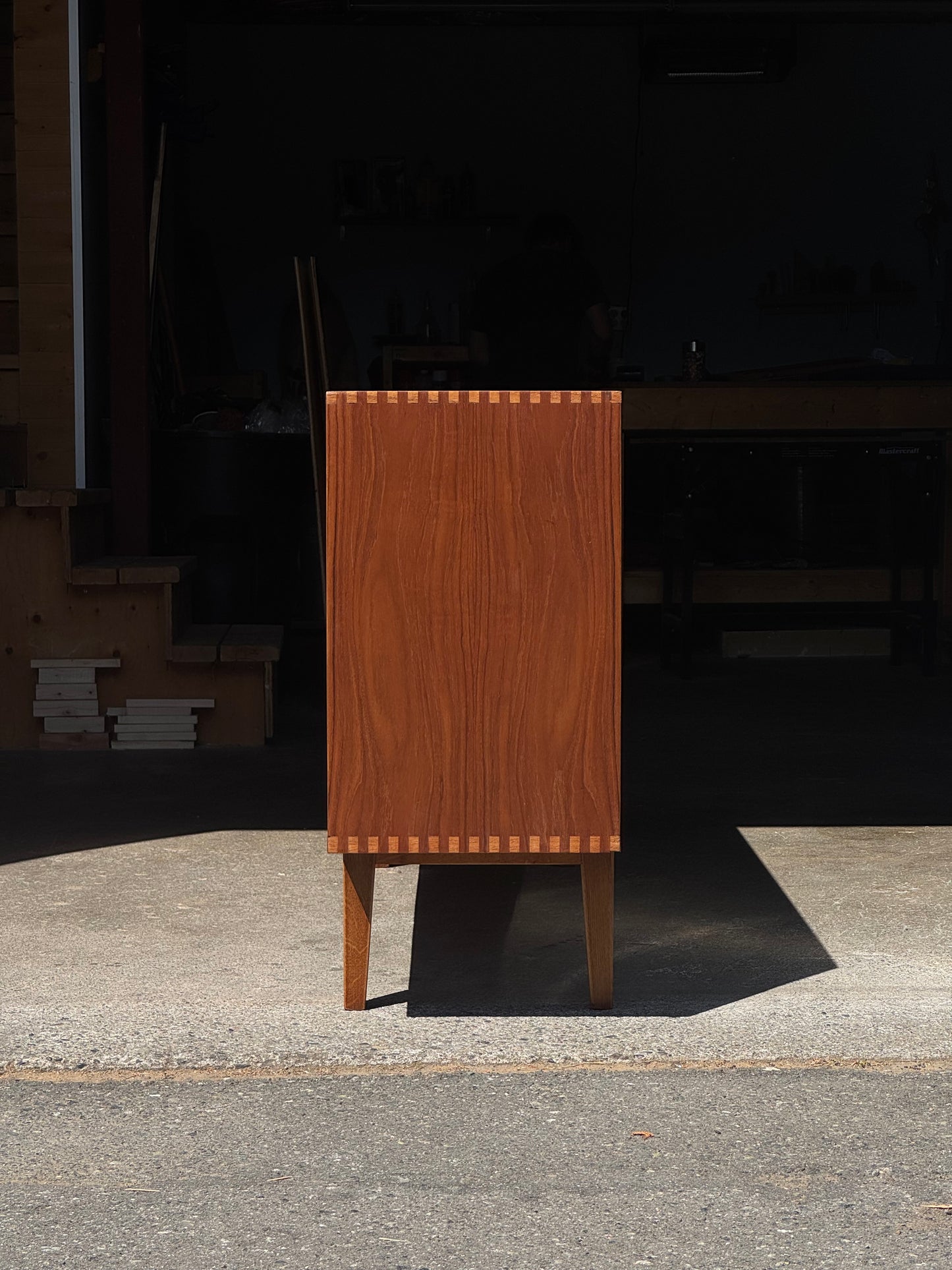 1960s Credenza by Bräntorps Industrier in teak