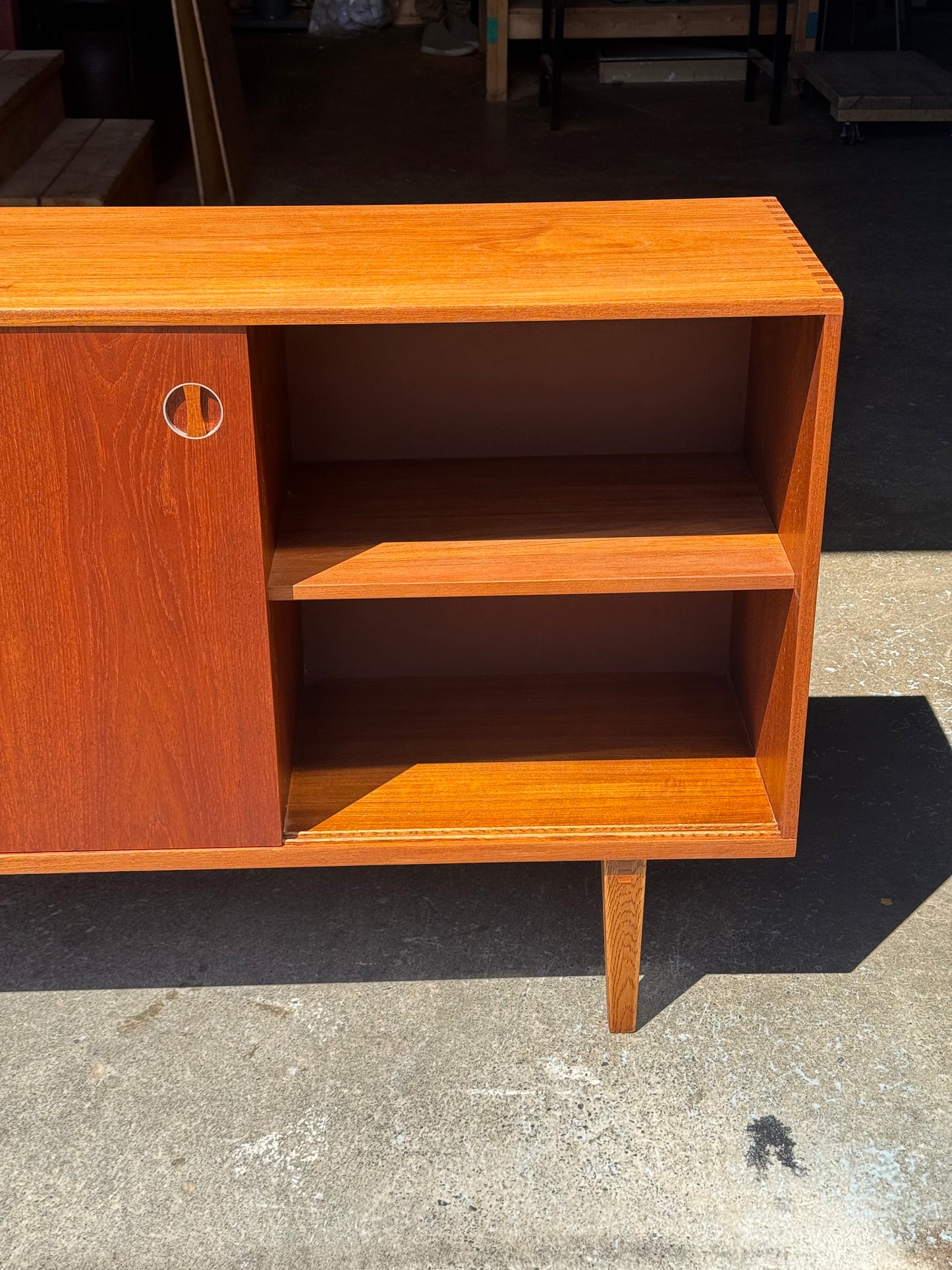 1960s Credenza by Bräntorps Industrier in teak