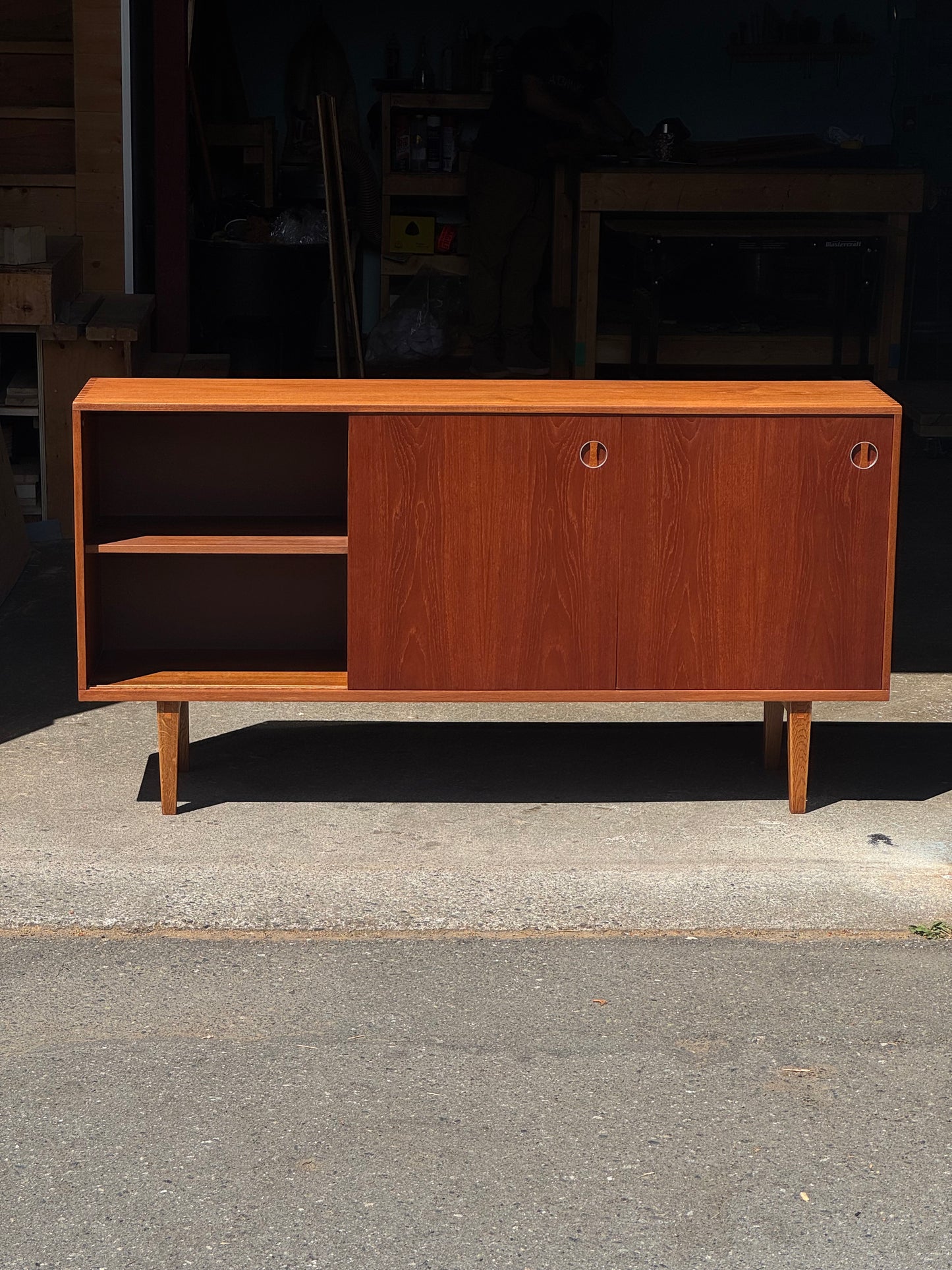1960s Credenza by Bräntorps Industrier in teak