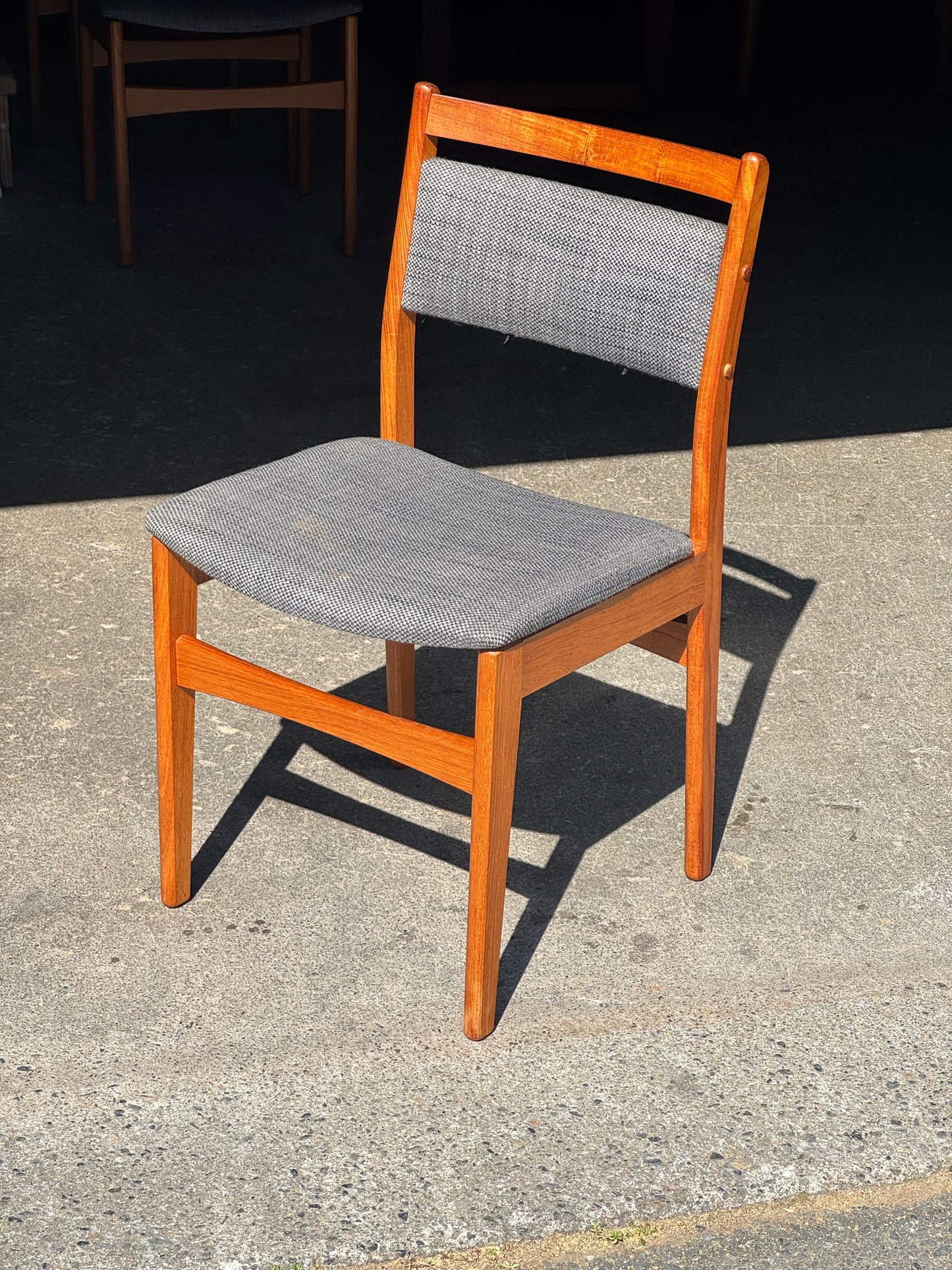 1960s Dining Chairs by Nordic Furniture in teak