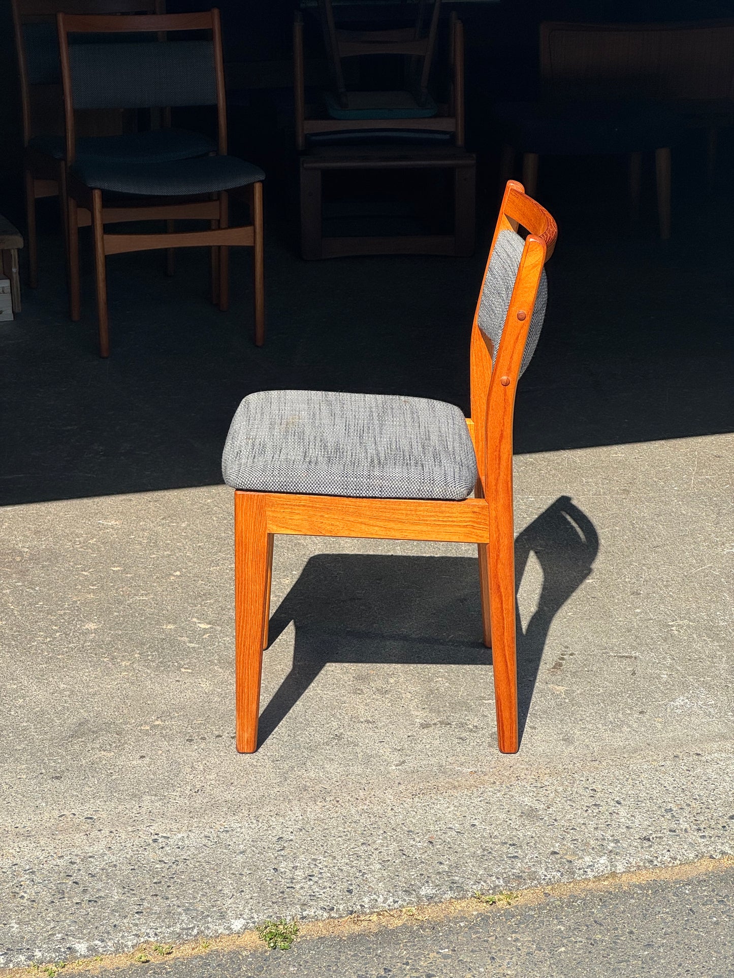 1960s Dining Chairs by Nordic Furniture in teak