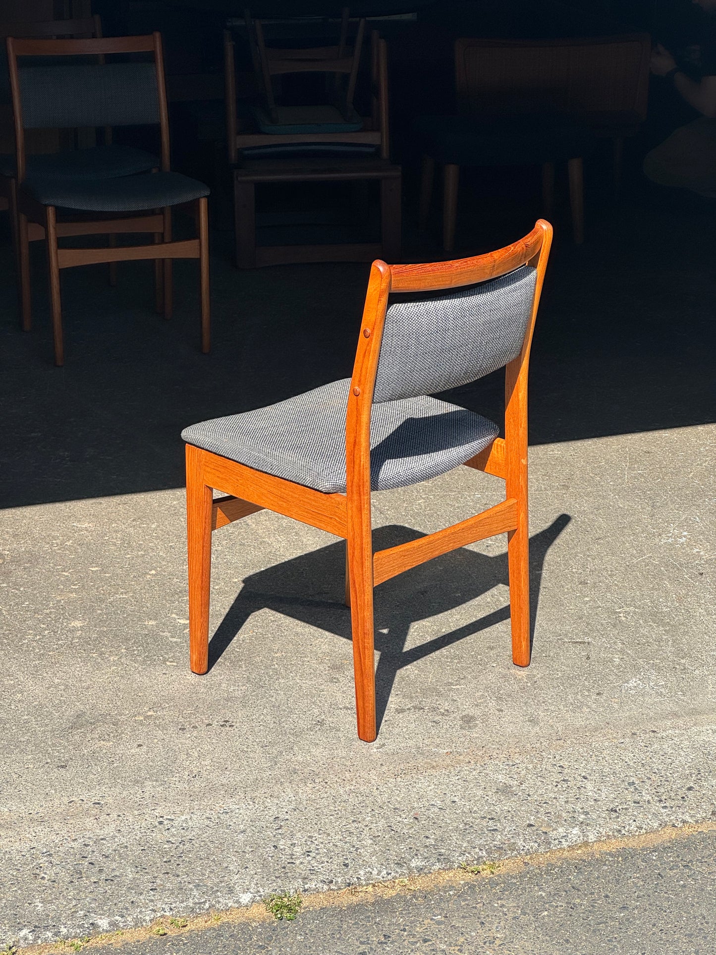 1960s Dining Chairs by Nordic Furniture in teak