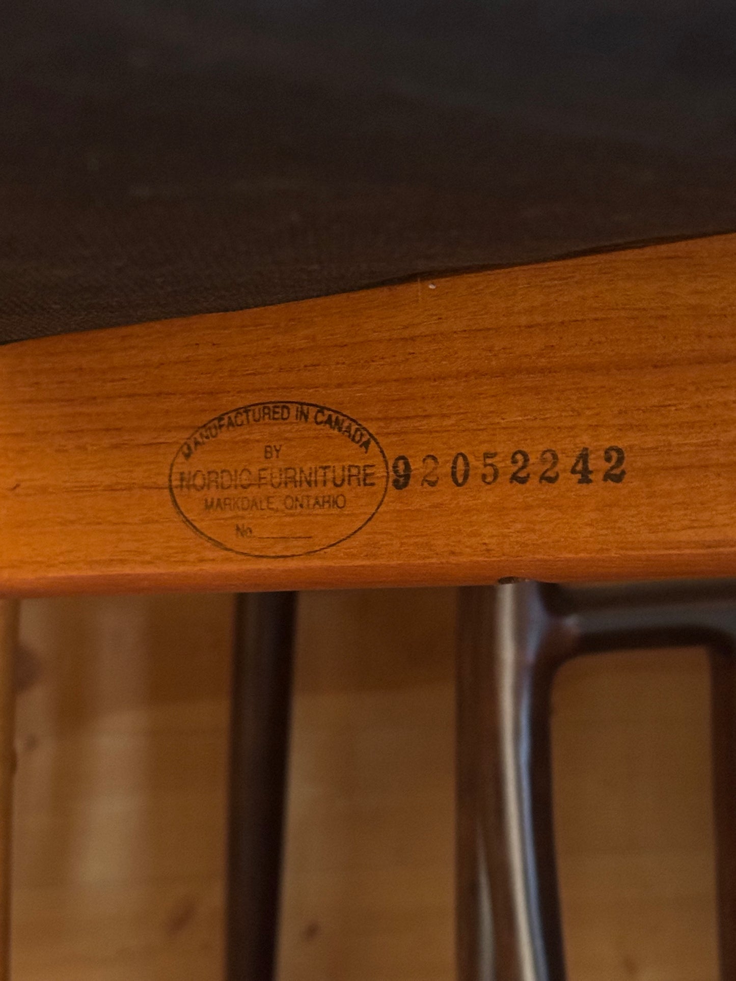 1960s Dining Chairs by Nordic Furniture in teak