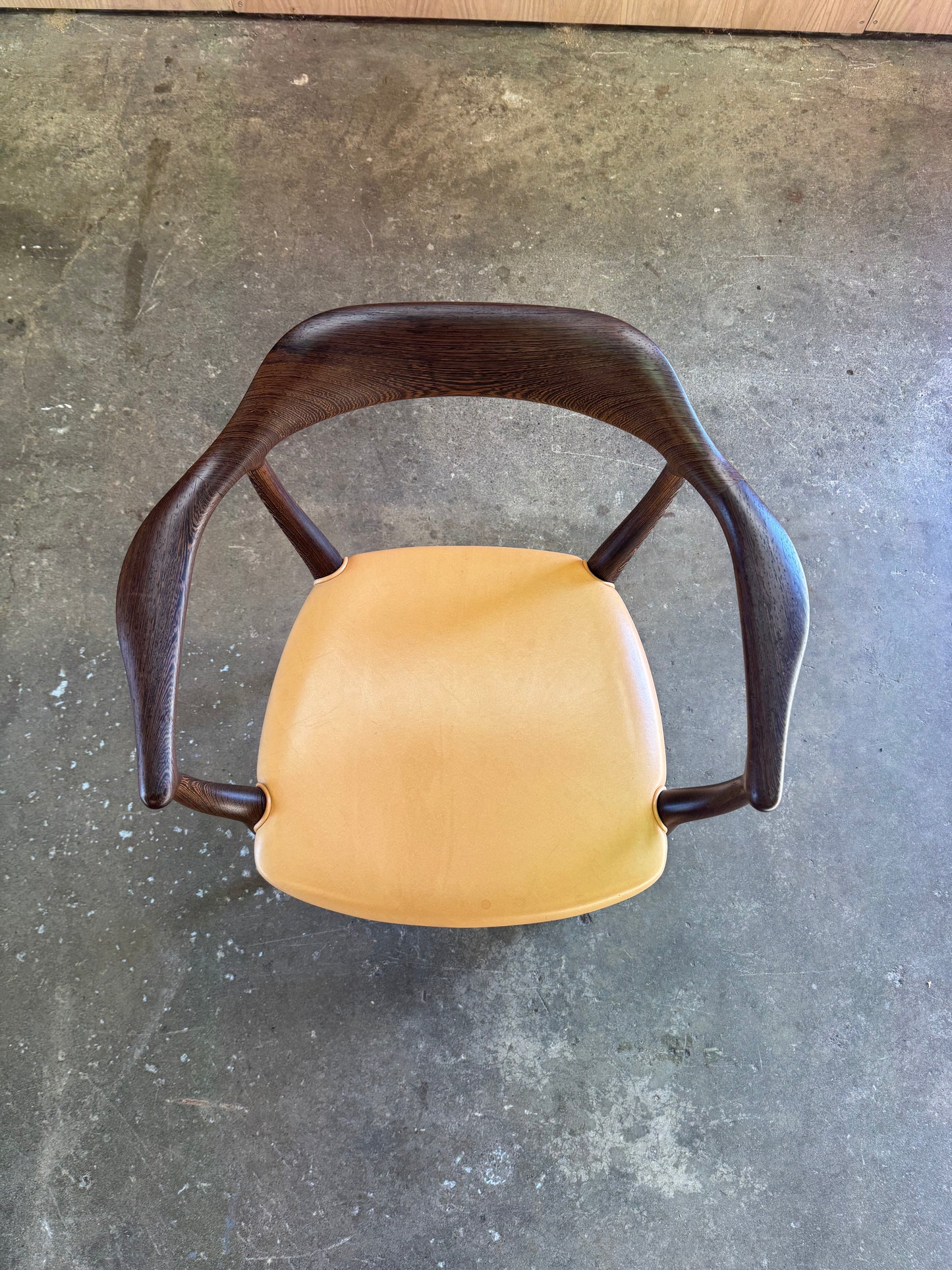 44 Chair by Finn Juhl for Onecollection in wenge and leather