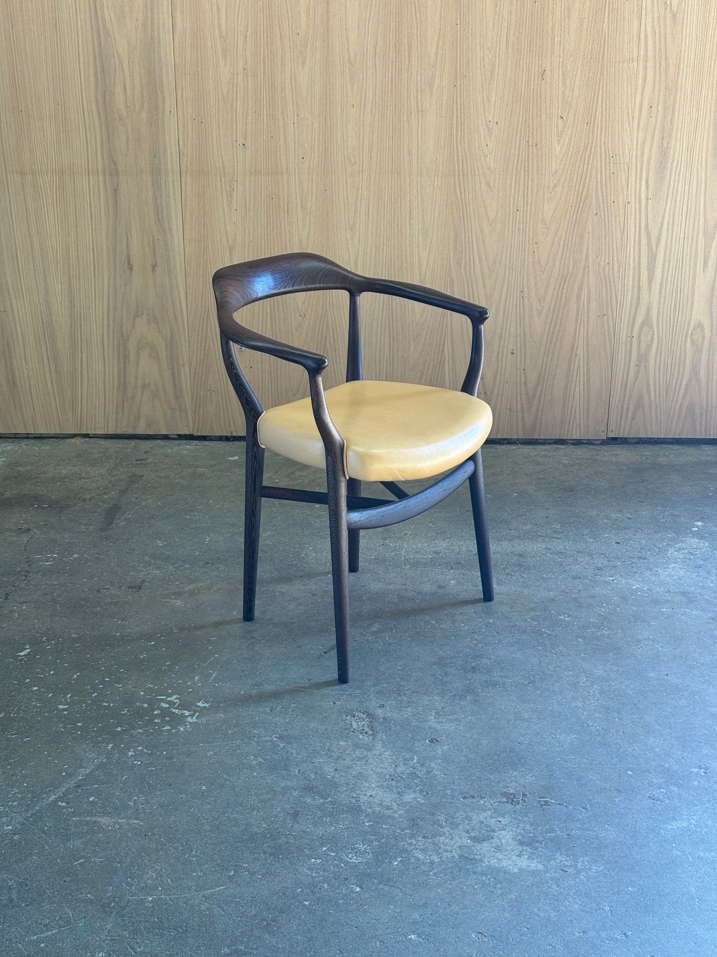 44 Chair by Finn Juhl for Onecollection in wenge and leather