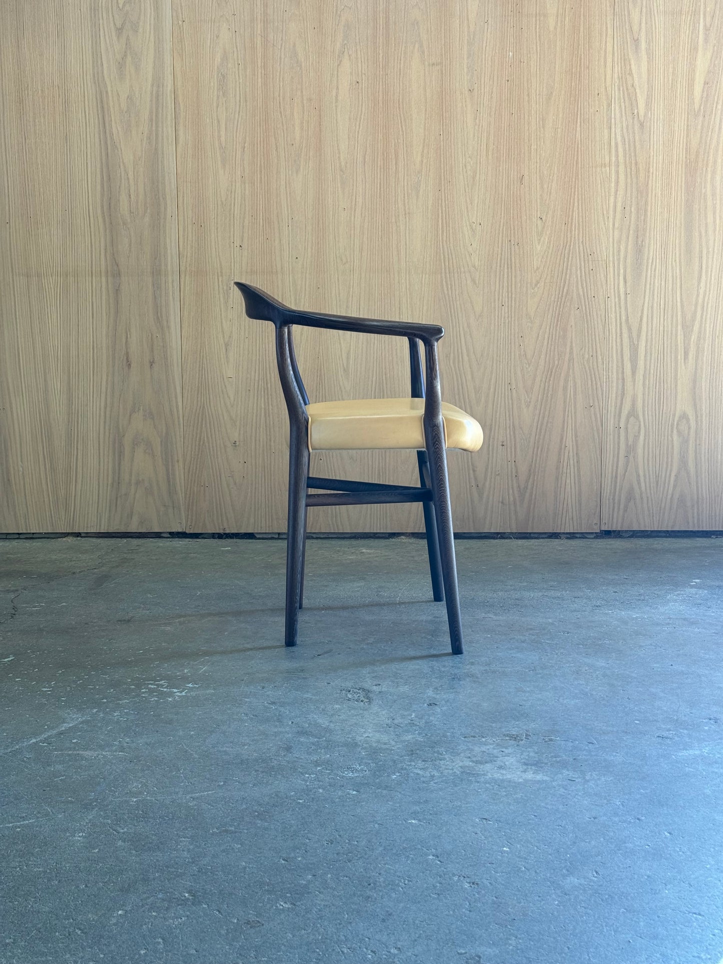 44 Chair by Finn Juhl for Onecollection in wenge and leather