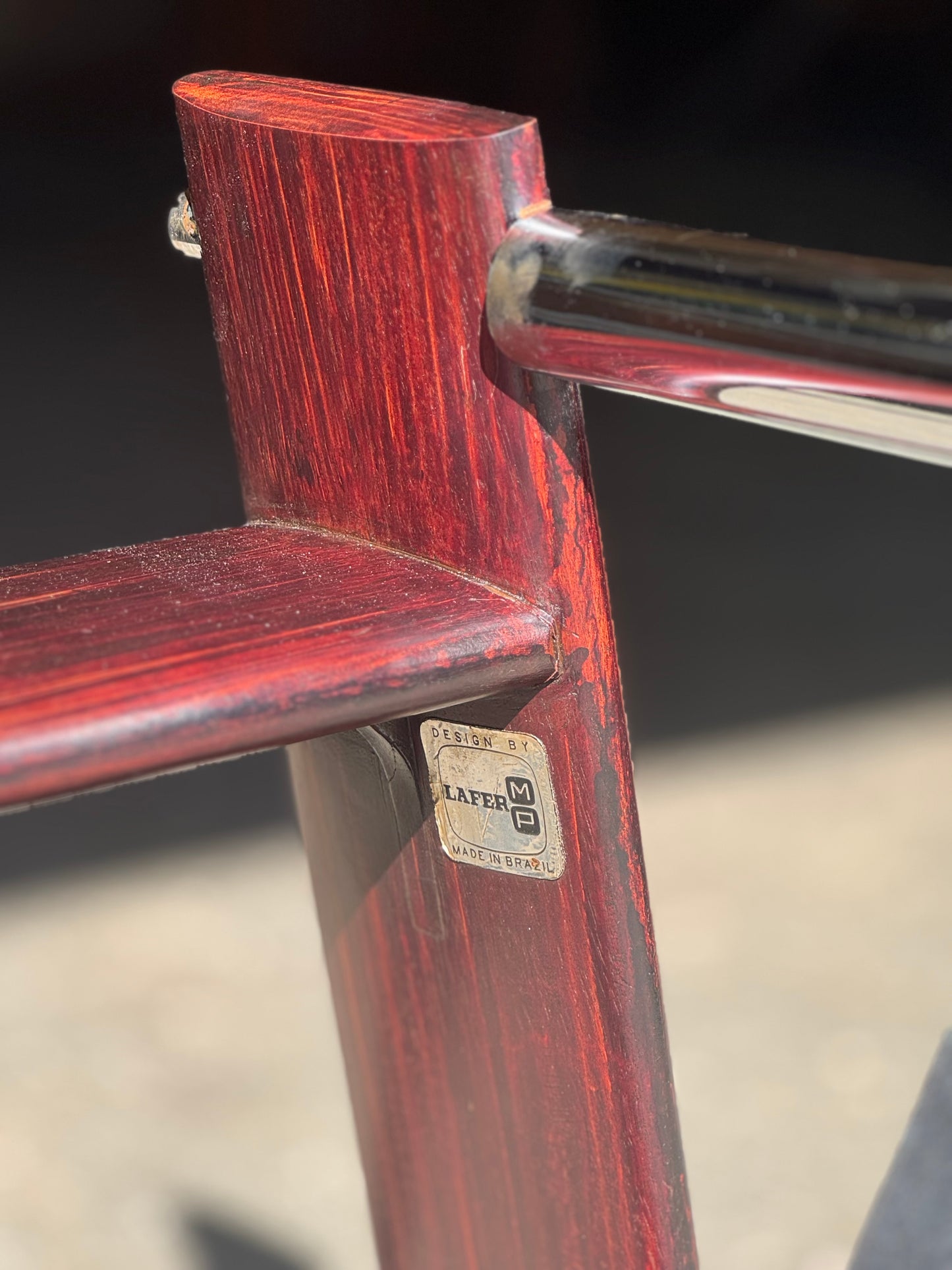 1970s MP 129 Lounge Chair by Percival Lafer in green leather