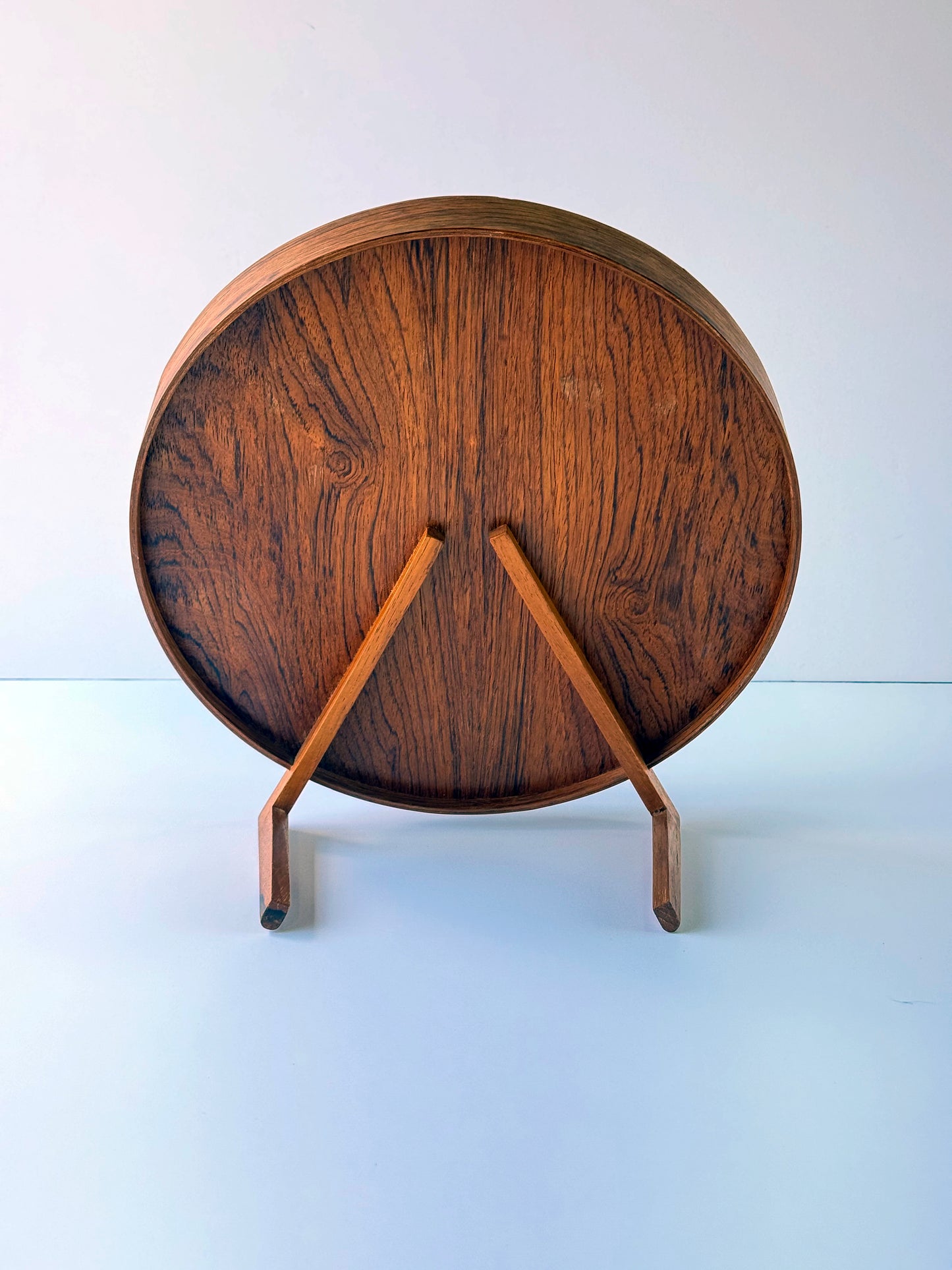 1960s Table Mirror Attributed to Nils Troed for Glasmäster in rosewood