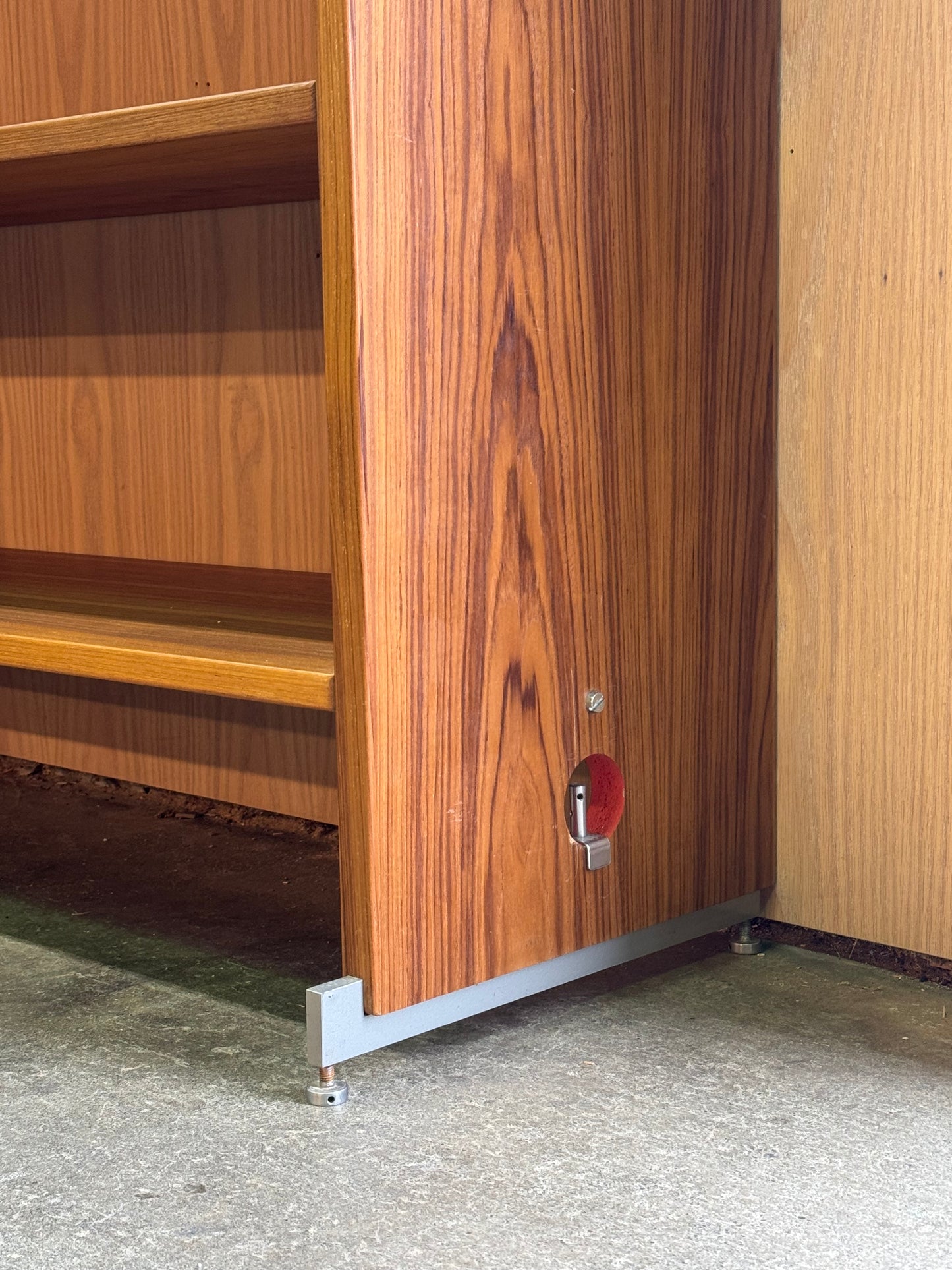 1960s RY Wall Unit by Hans J. Wegner for Ry Mobler in teak (2 modules)