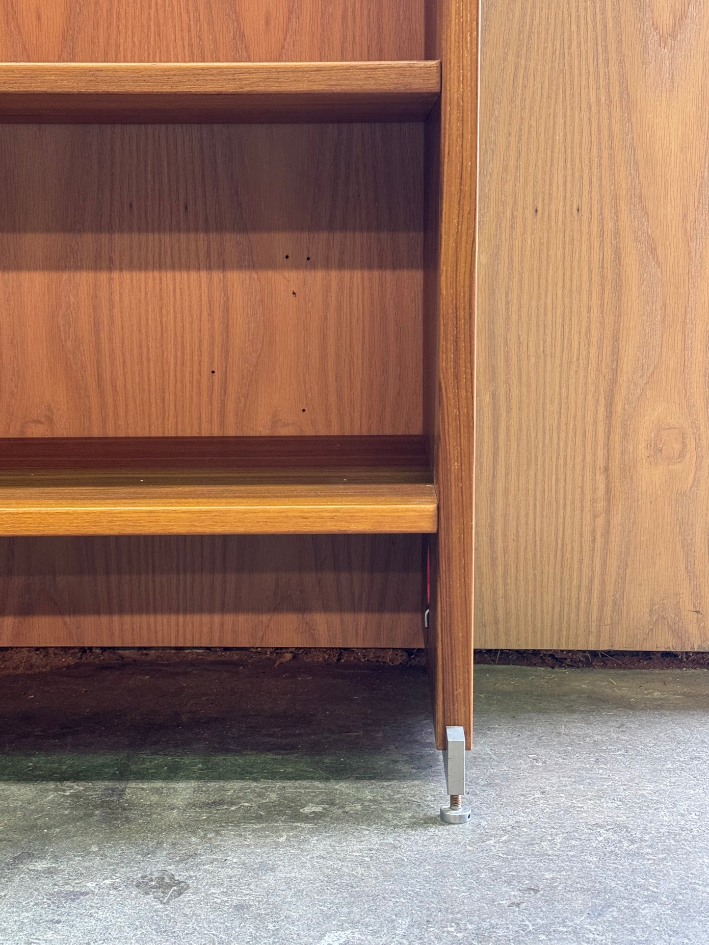 1960s RY Wall Unit by Hans J. Wegner for Ry Mobler in teak (2 modules)
