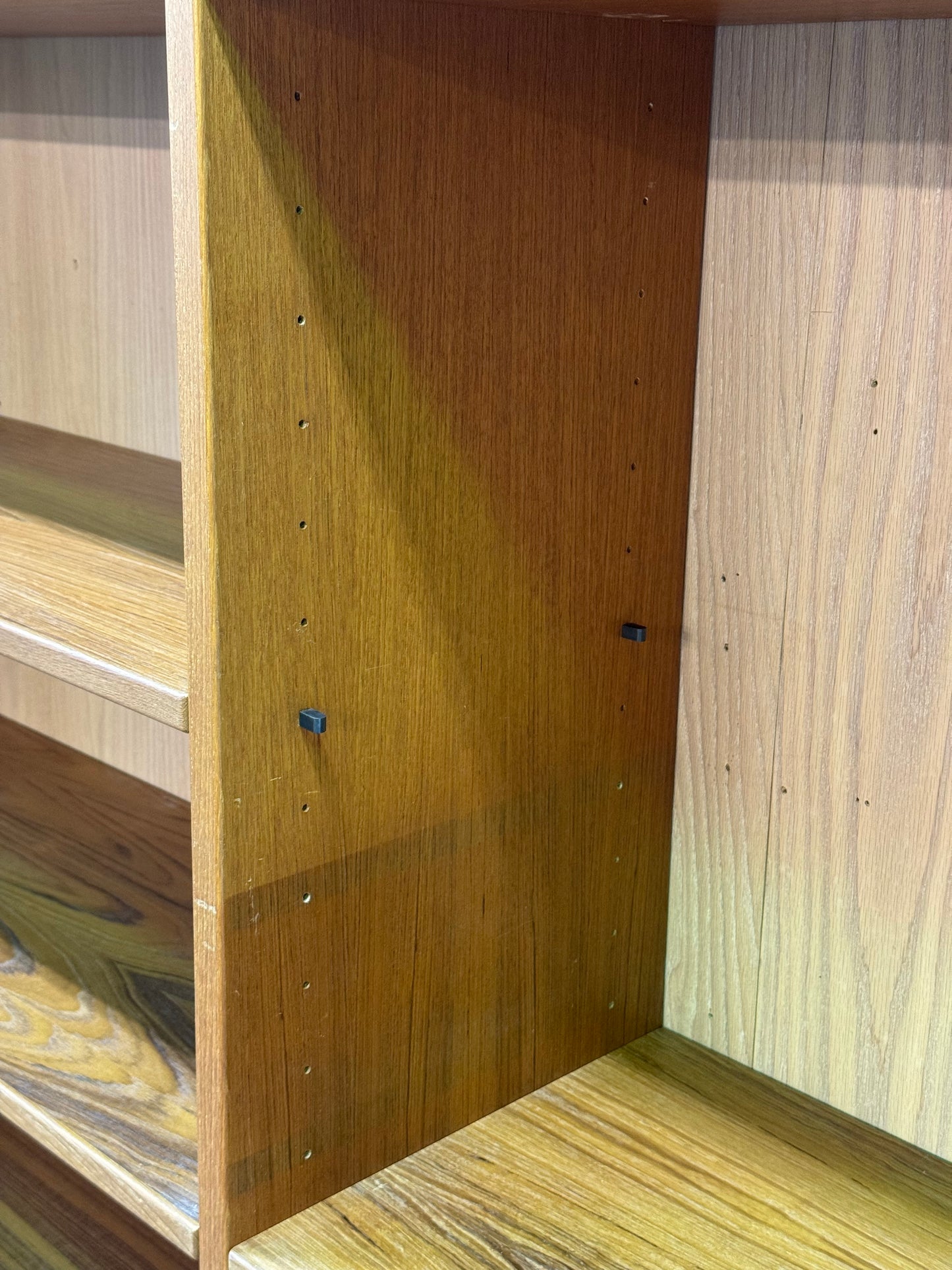 1960s RY Wall Unit by Hans J. Wegner for Ry Mobler in teak (2 modules)