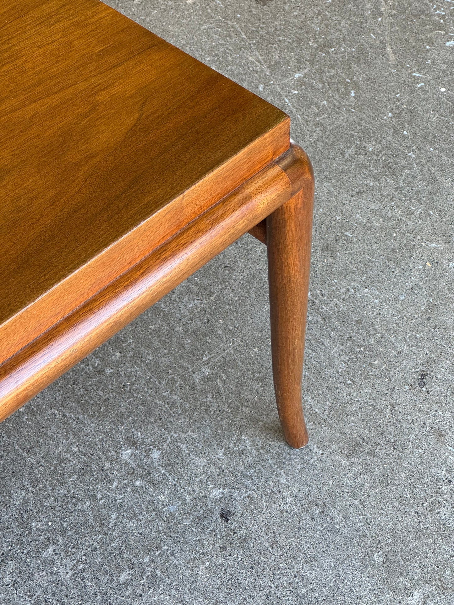 1950s Side Table Model 3361 by T. H. Robsjohn-Gibbings for Widdicomb in walnut