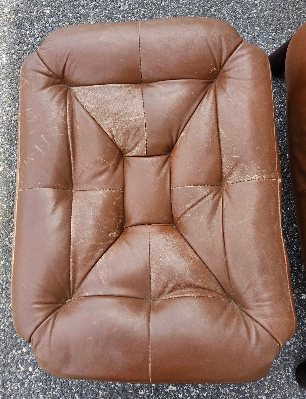 1970s MP-81 Lounge Chair and Ottoman by Percival Lafer, Completely Original.