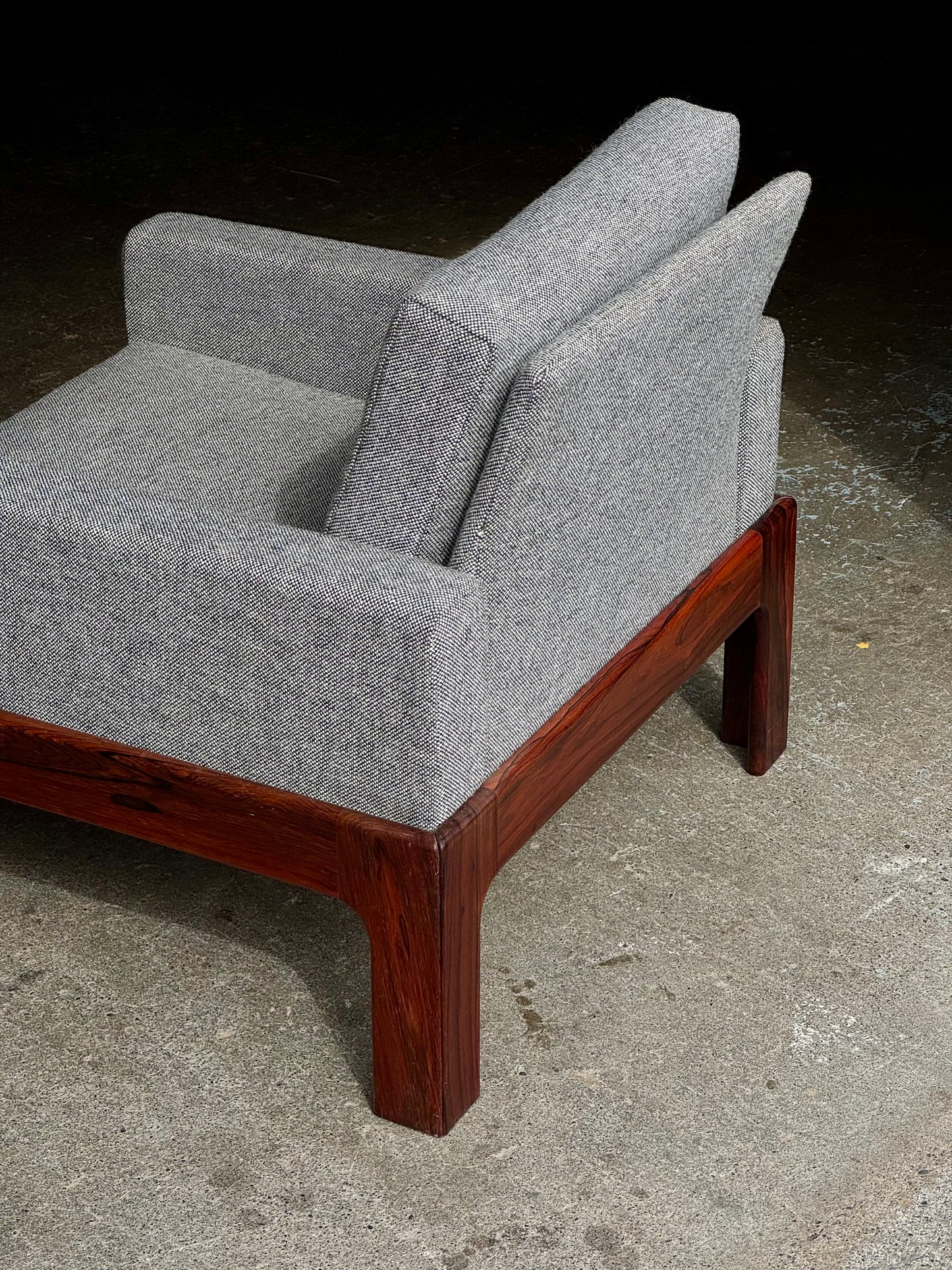 1960s Brazilian Rosewood Lounge Chair by Illum Wikkelso for N. Eilersen