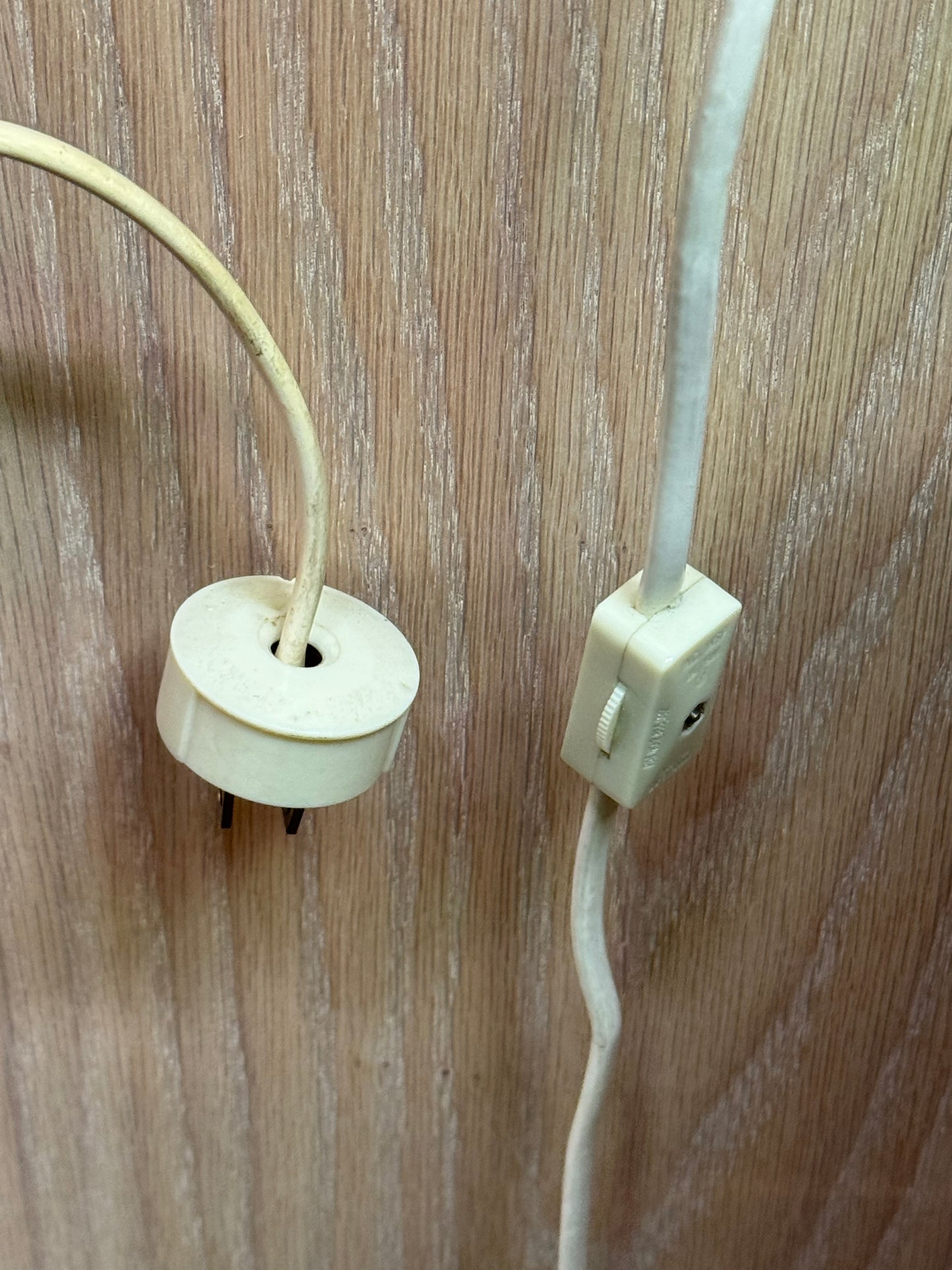 1960s Wall Lamp Model 332 334 by Le Klint in rosewood and pleated shade