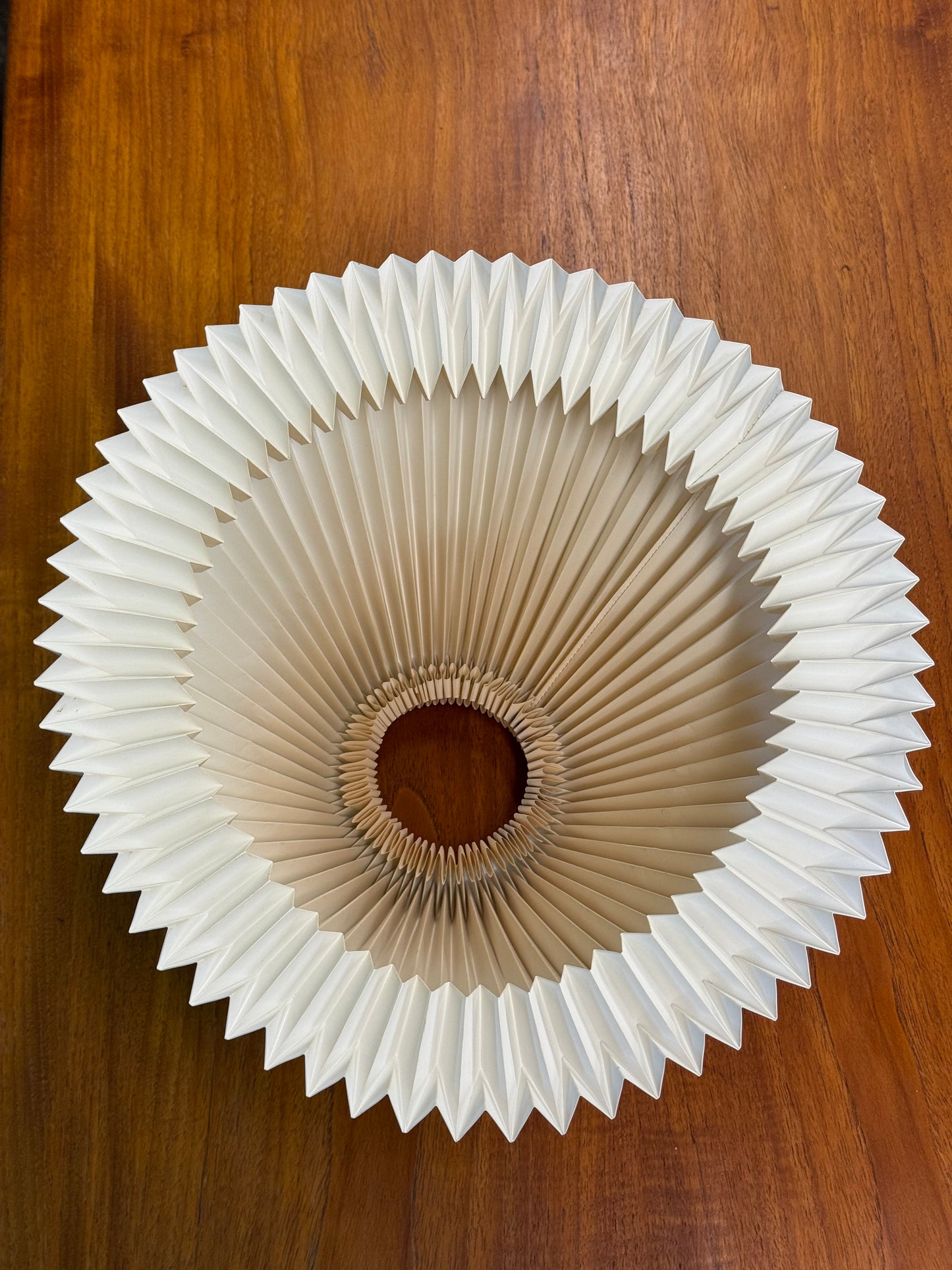 1960s Wall Lamp Model 332 334 by Le Klint in rosewood and pleated shade