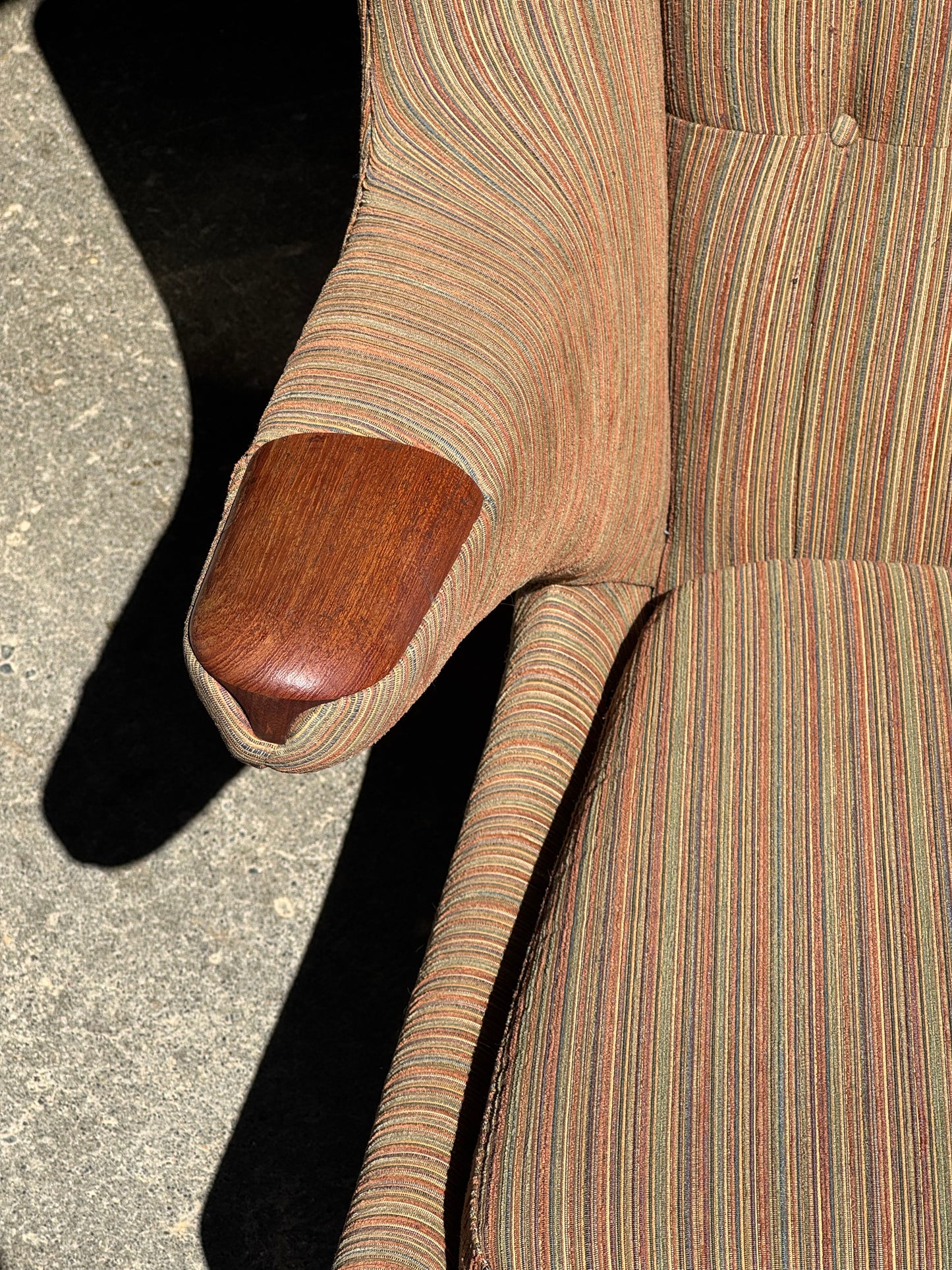 1960s AP19 "Papa Bear" Lounge Chair by Hans J. Wegner for A.P. Stolen in teak