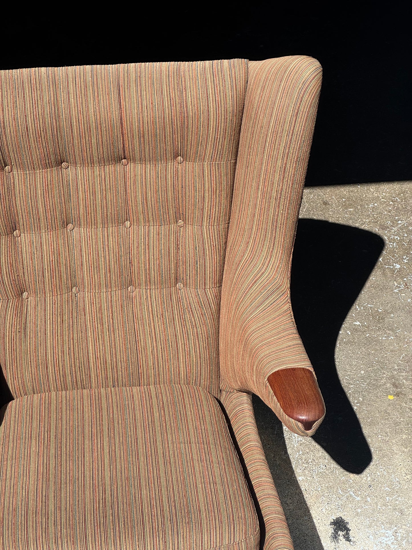 1960s AP19 "Papa Bear" Lounge Chair by Hans J. Wegner for A.P. Stolen in teak