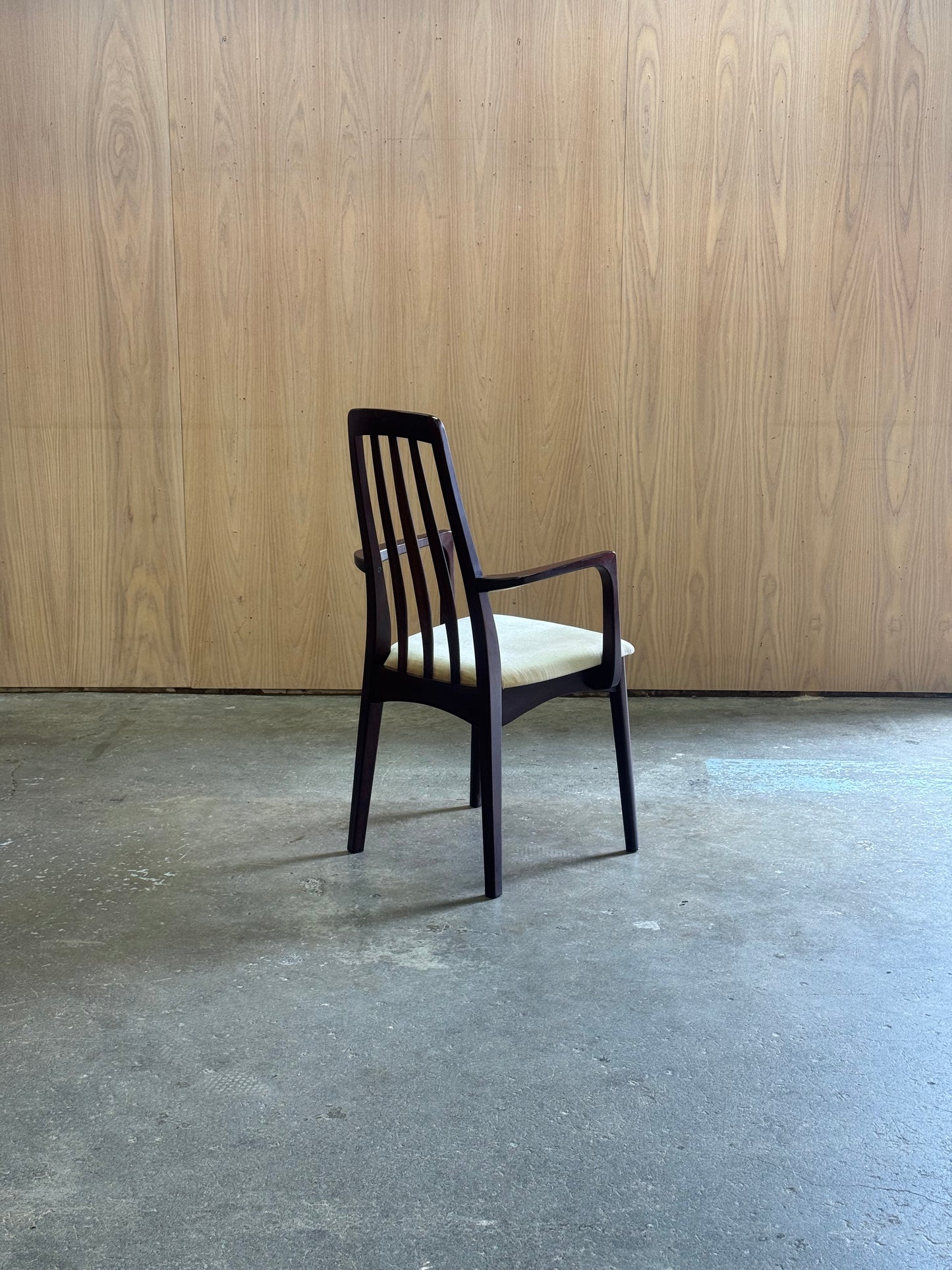 1960s Dining Chairs Set by Benny Linden in rosewood and original fabric
