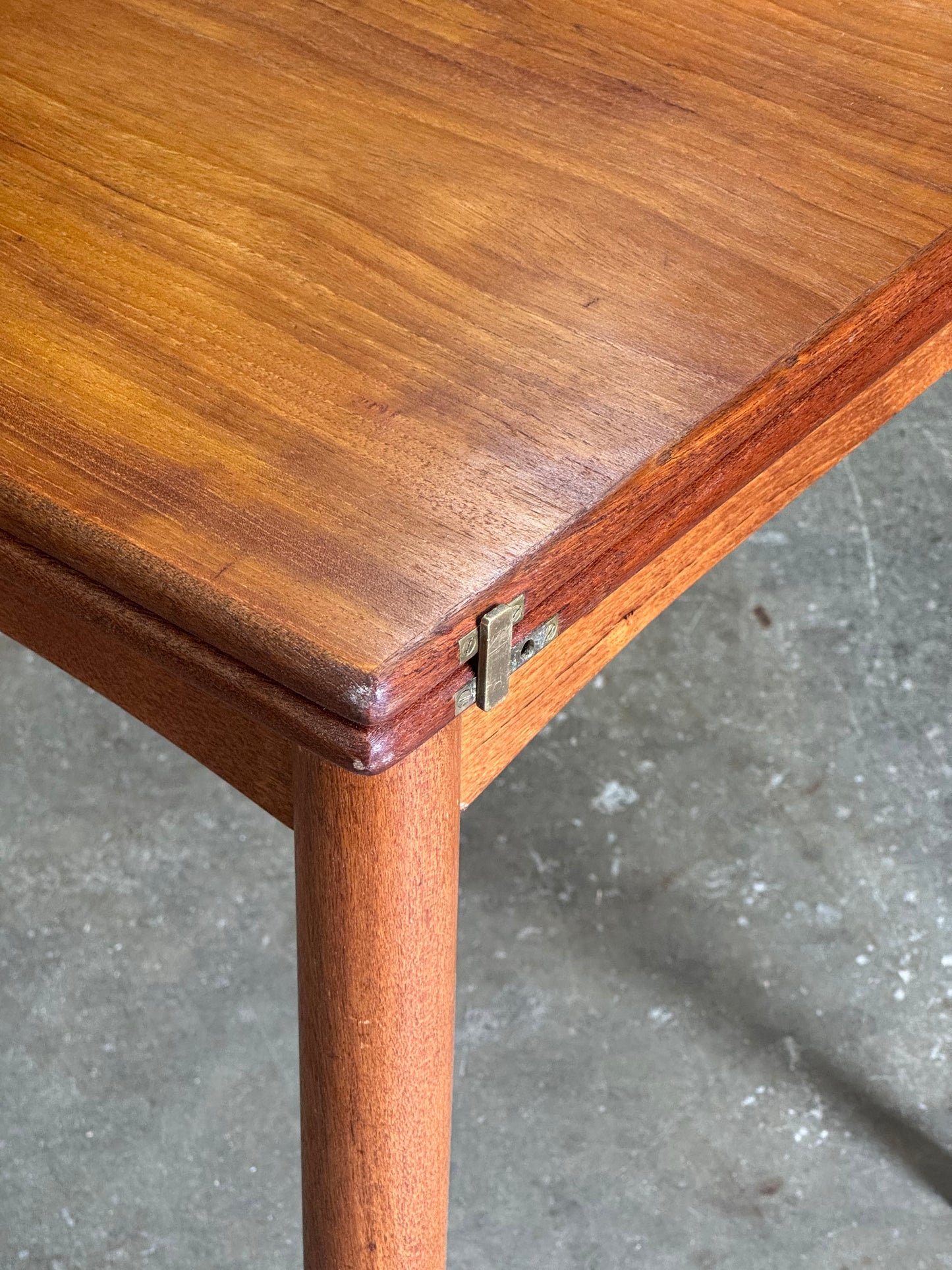 1950s Flip Top Dining Table by Borge Mogensen for Soborg Mobelfabrik in teak
