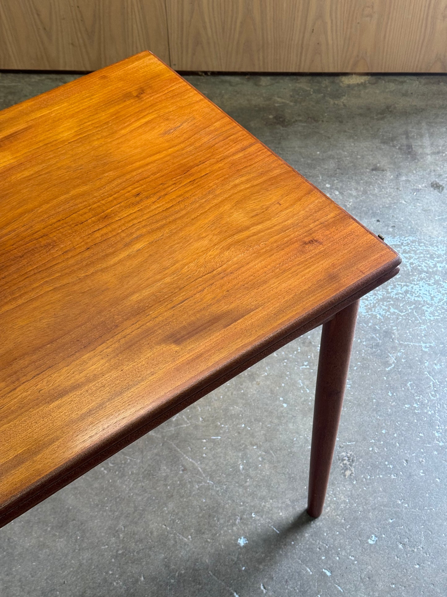 1950s Flip Top Dining Table by Borge Mogensen for Soborg Mobelfabrik in teak
