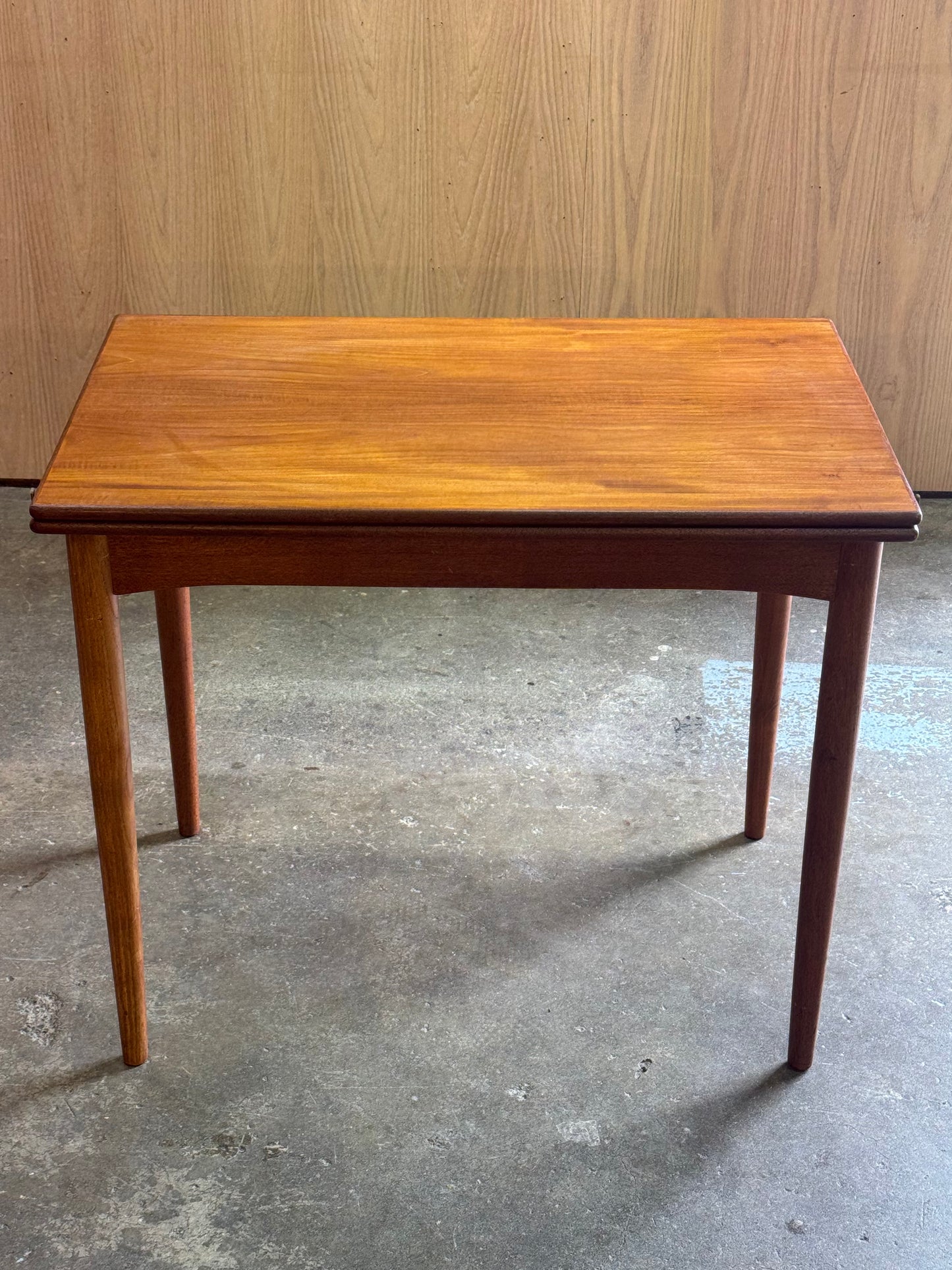1950s Flip Top Dining Table by Borge Mogensen for Soborg Mobelfabrik in teak