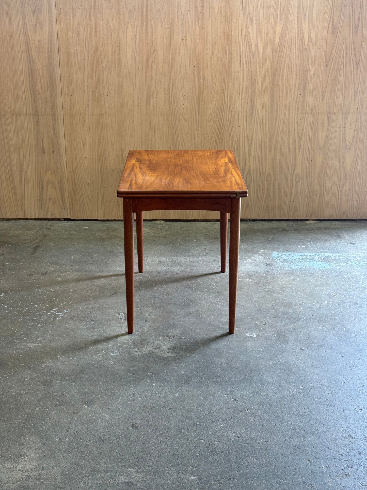 1950s Flip Top Dining Table by Borge Mogensen for Soborg Mobelfabrik in teak