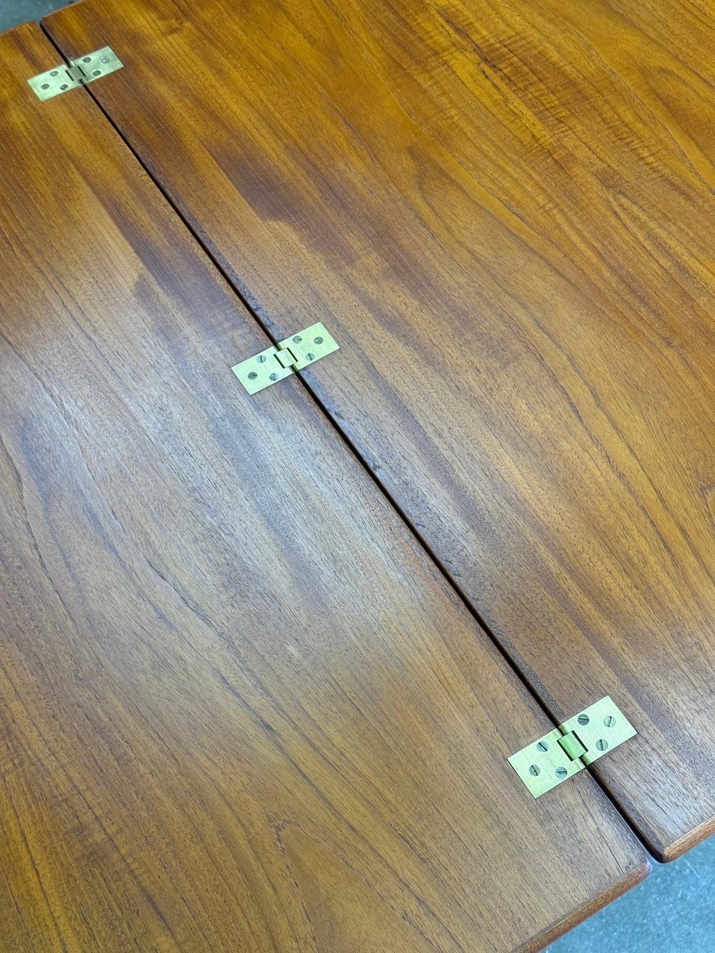 1950s Flip Top Dining Table by Borge Mogensen for Soborg Mobelfabrik in teak