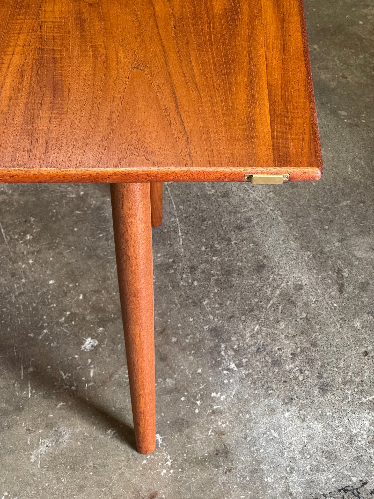 1950s Flip Top Dining Table by Borge Mogensen for Soborg Mobelfabrik in teak