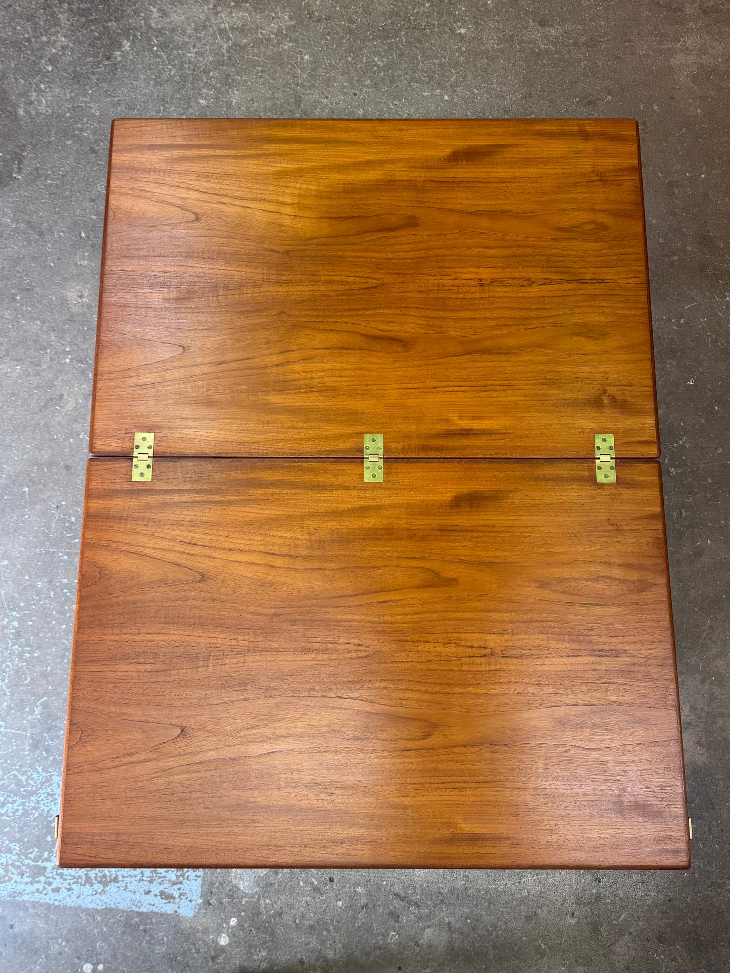 1950s Flip Top Dining Table by Borge Mogensen for Soborg Mobelfabrik in teak