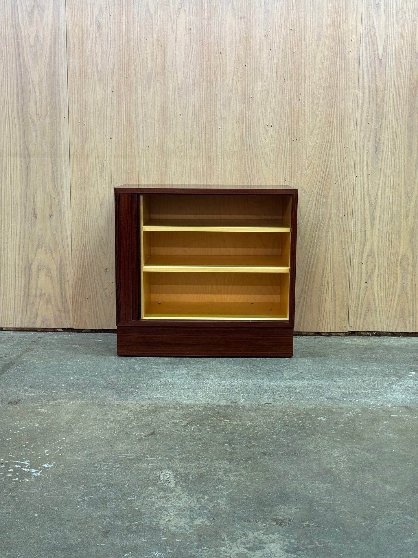 1960s Tambour door Cabinet by Poul Hundevad for Hundevad and Co in rosewood