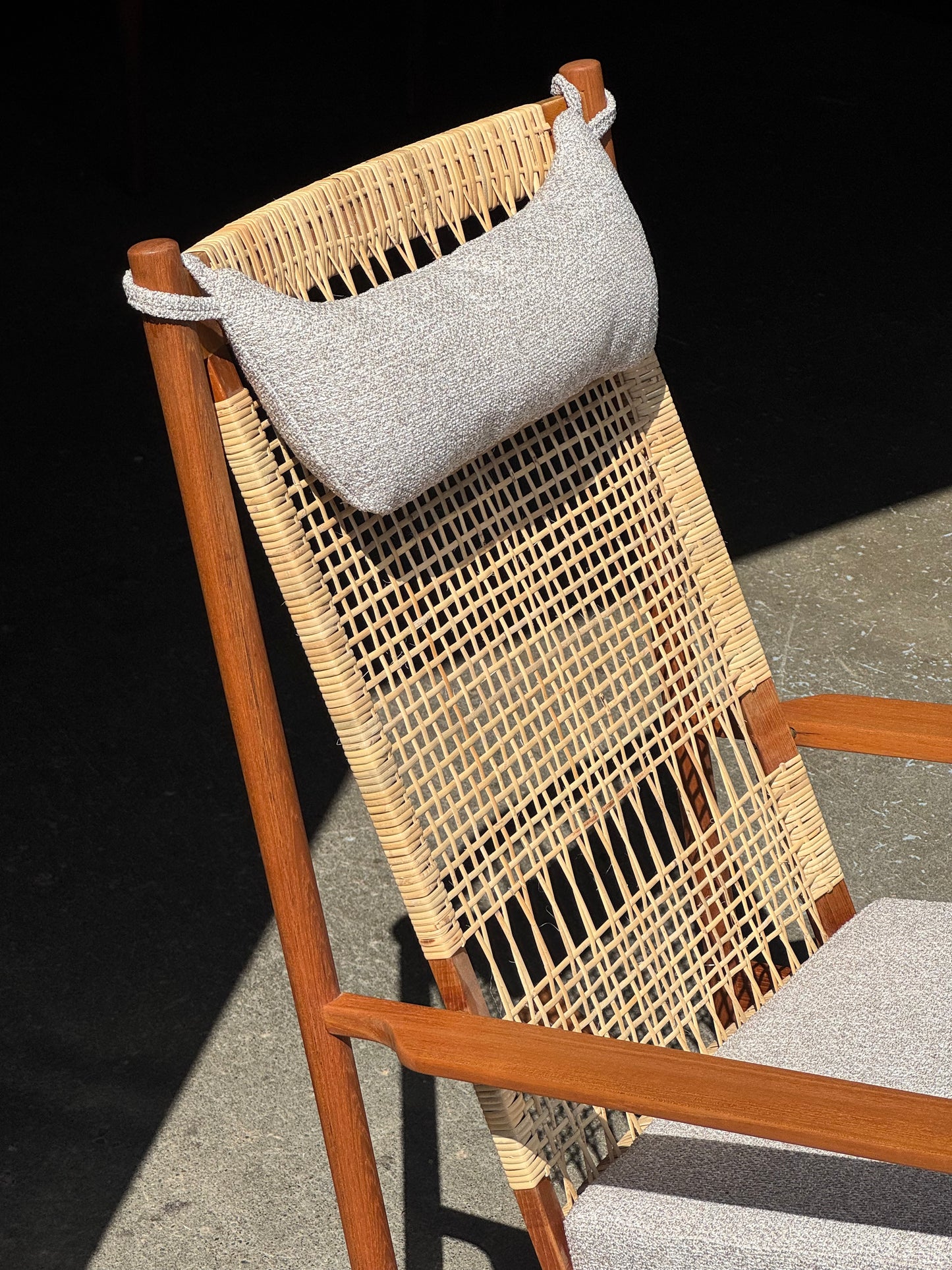 1950s Model 532-A Rocking Chair by Hans Olsen for Juul Kristensen