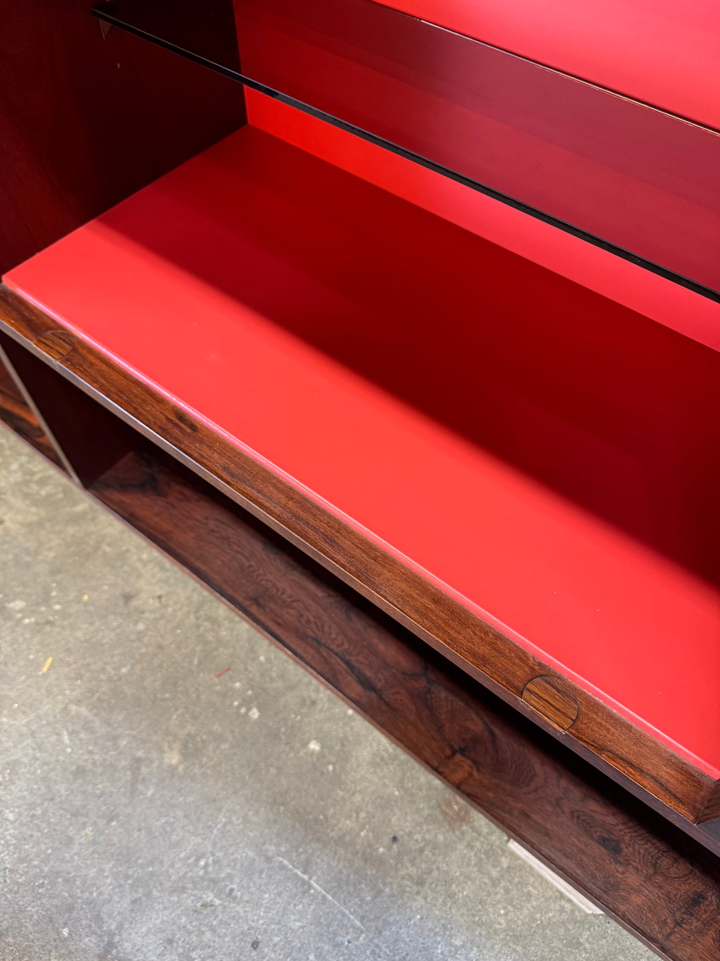 1960s Display Cabinet by Poul Hundevad for Hundevad & Co in rosewood