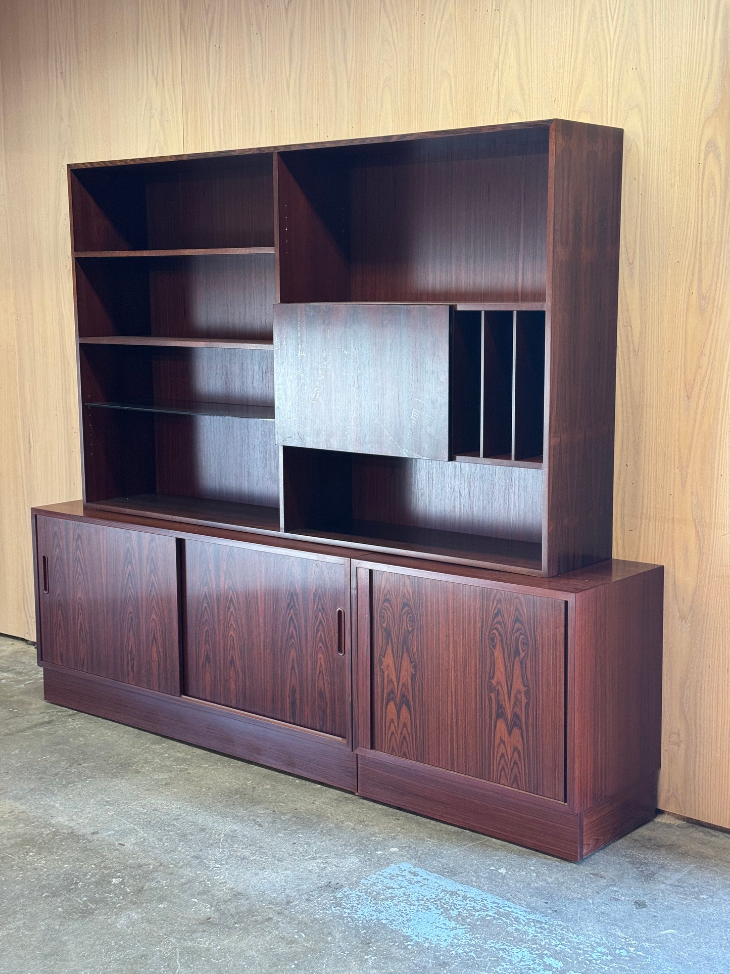 1960s Credenza by Poul Hundevad for Hundevad and Co in rosewood