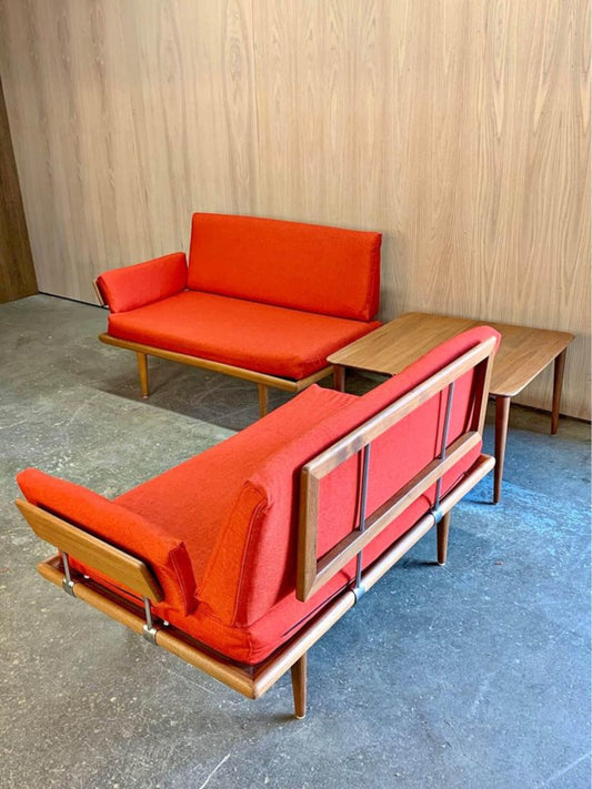 1960s Danish Teak Sofa Group by Peter Hvidt