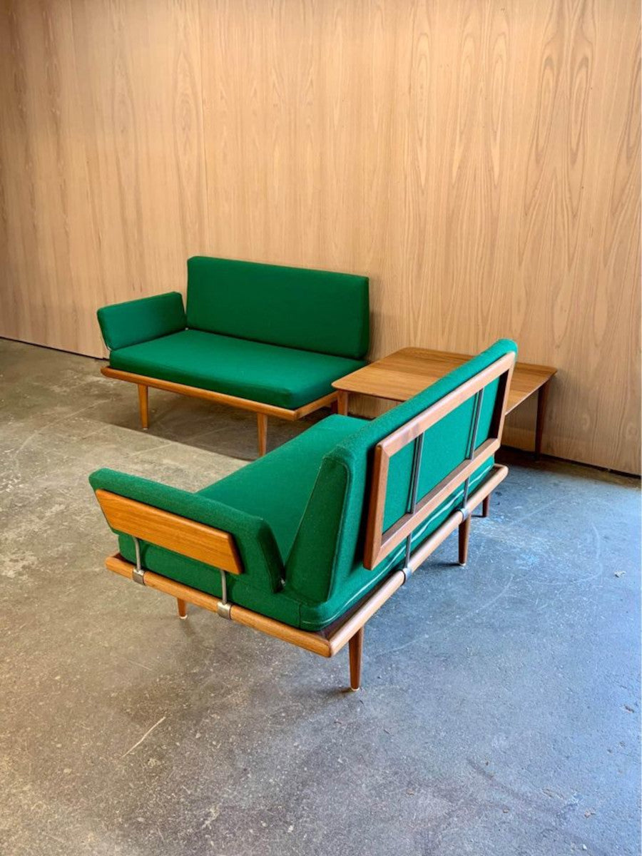 1960s Danish Teak Sofa Group by Peter Hvidt