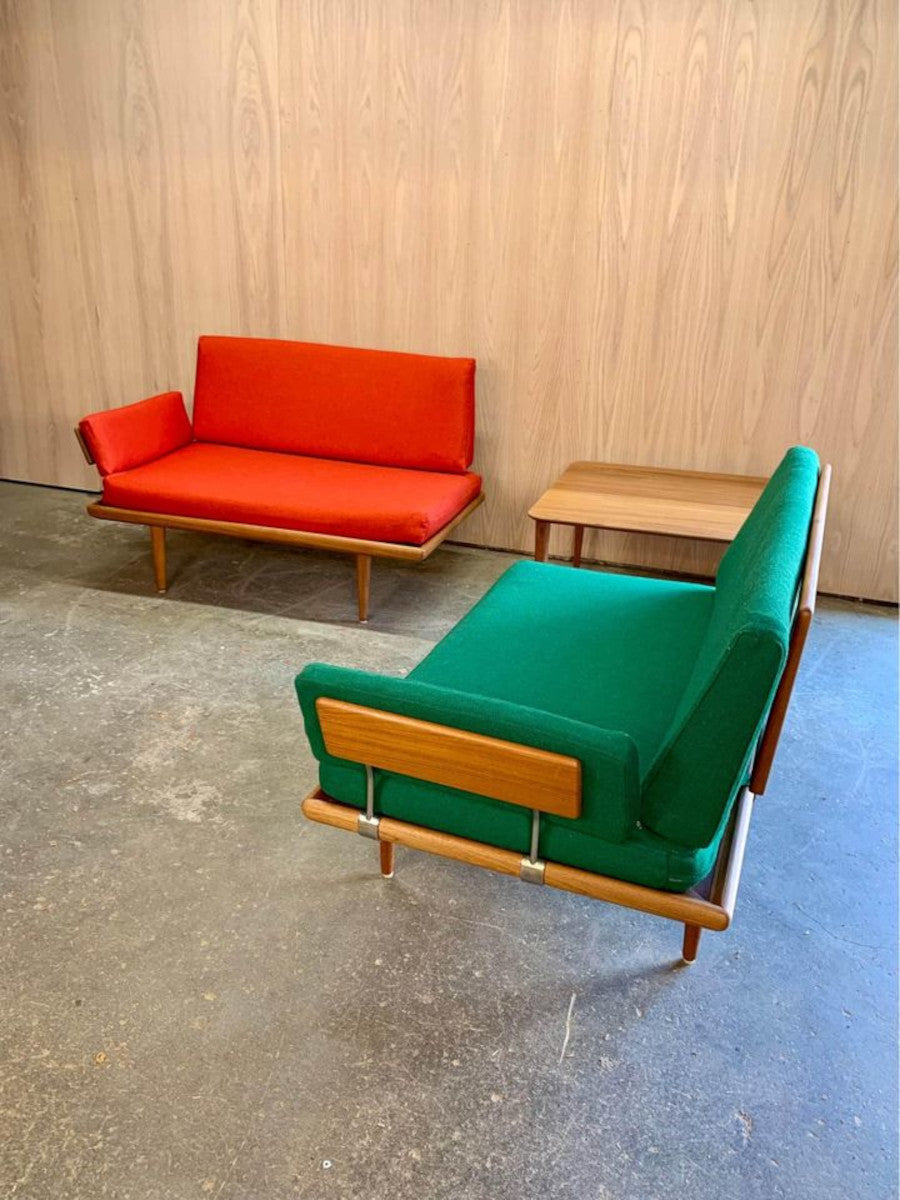 1960s Danish Teak Sofa Group by Peter Hvidt