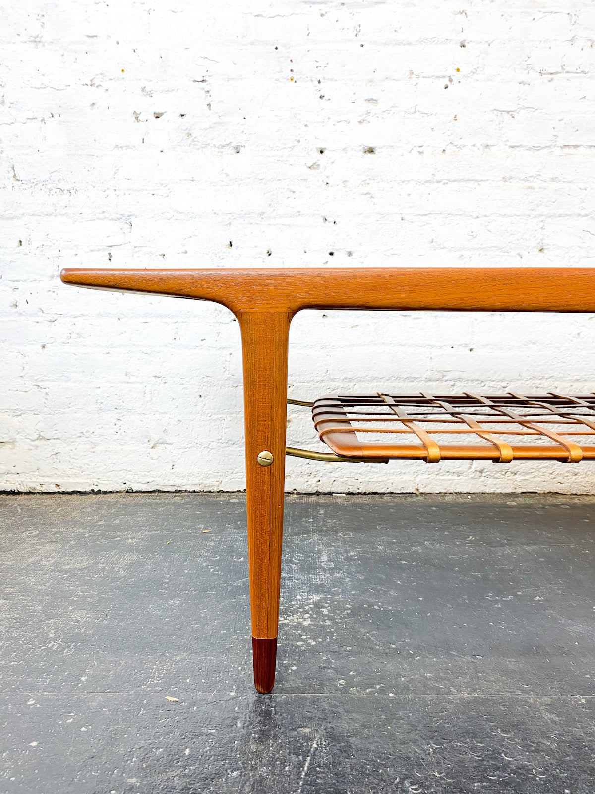 1950s Teak and Mosaic Coffee Table