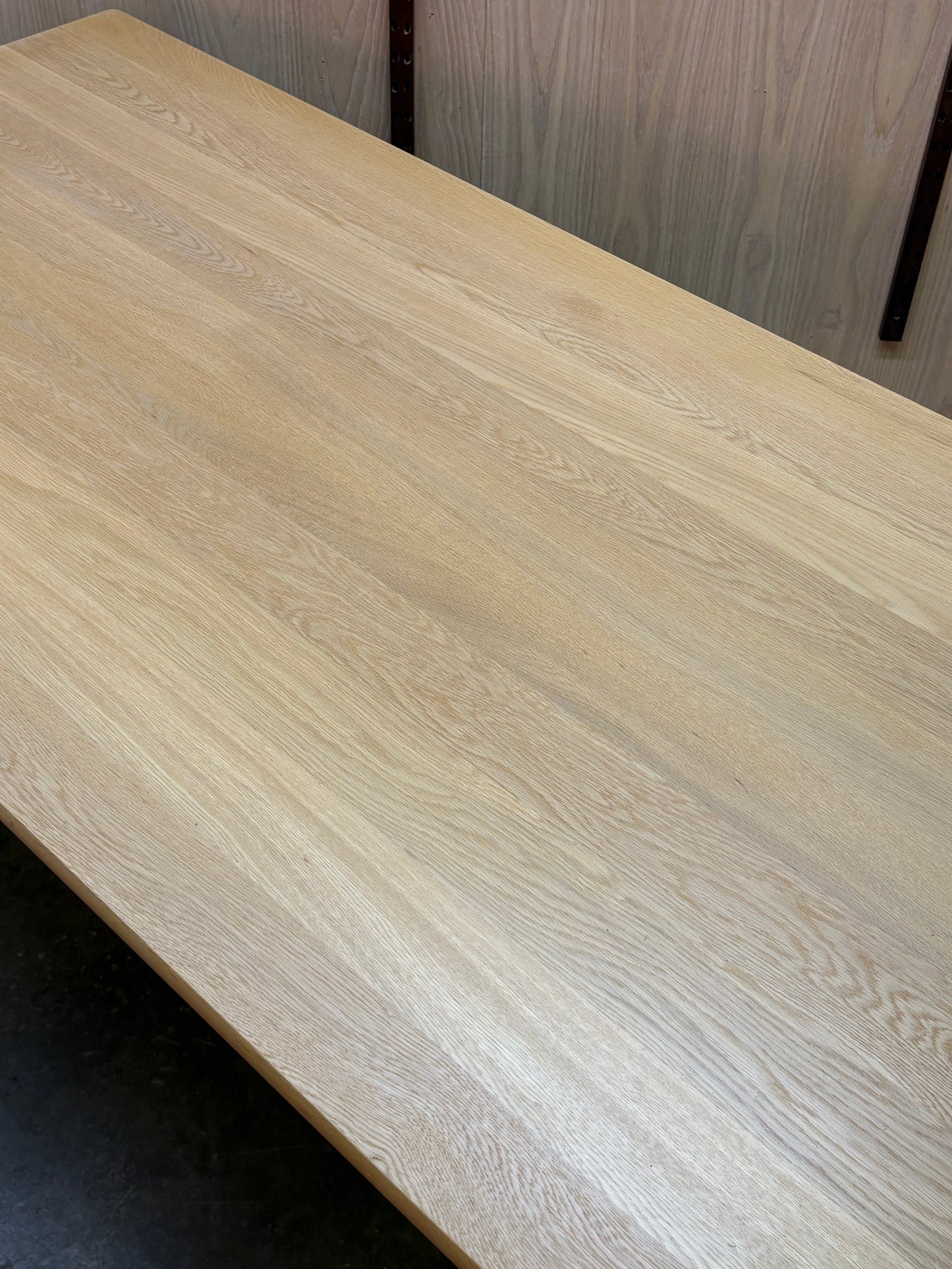 Vintage Solid Oak Danish Dining Table by Børge Mogensen