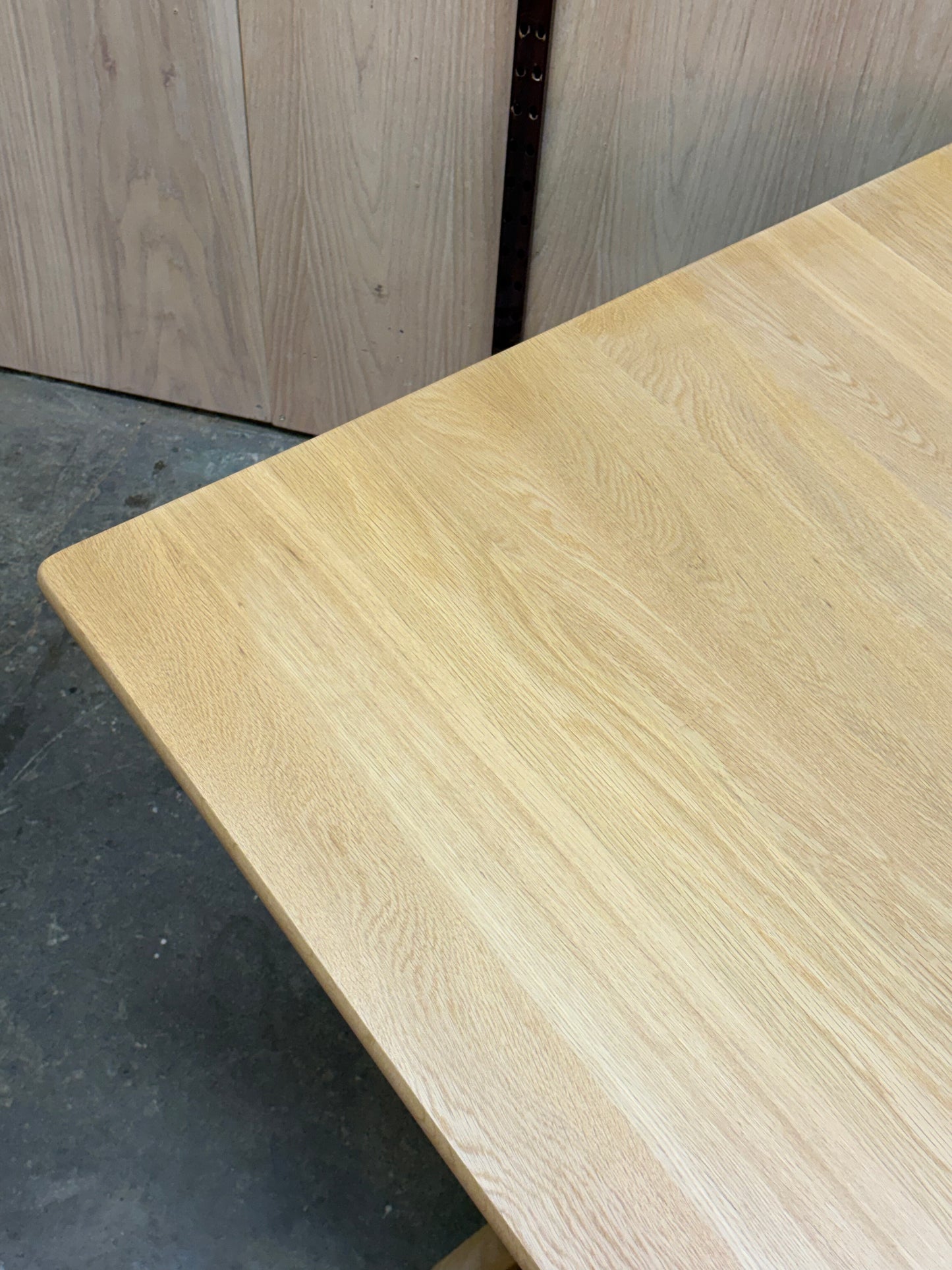 Vintage Solid Oak Danish Dining Table by Børge Mogensen