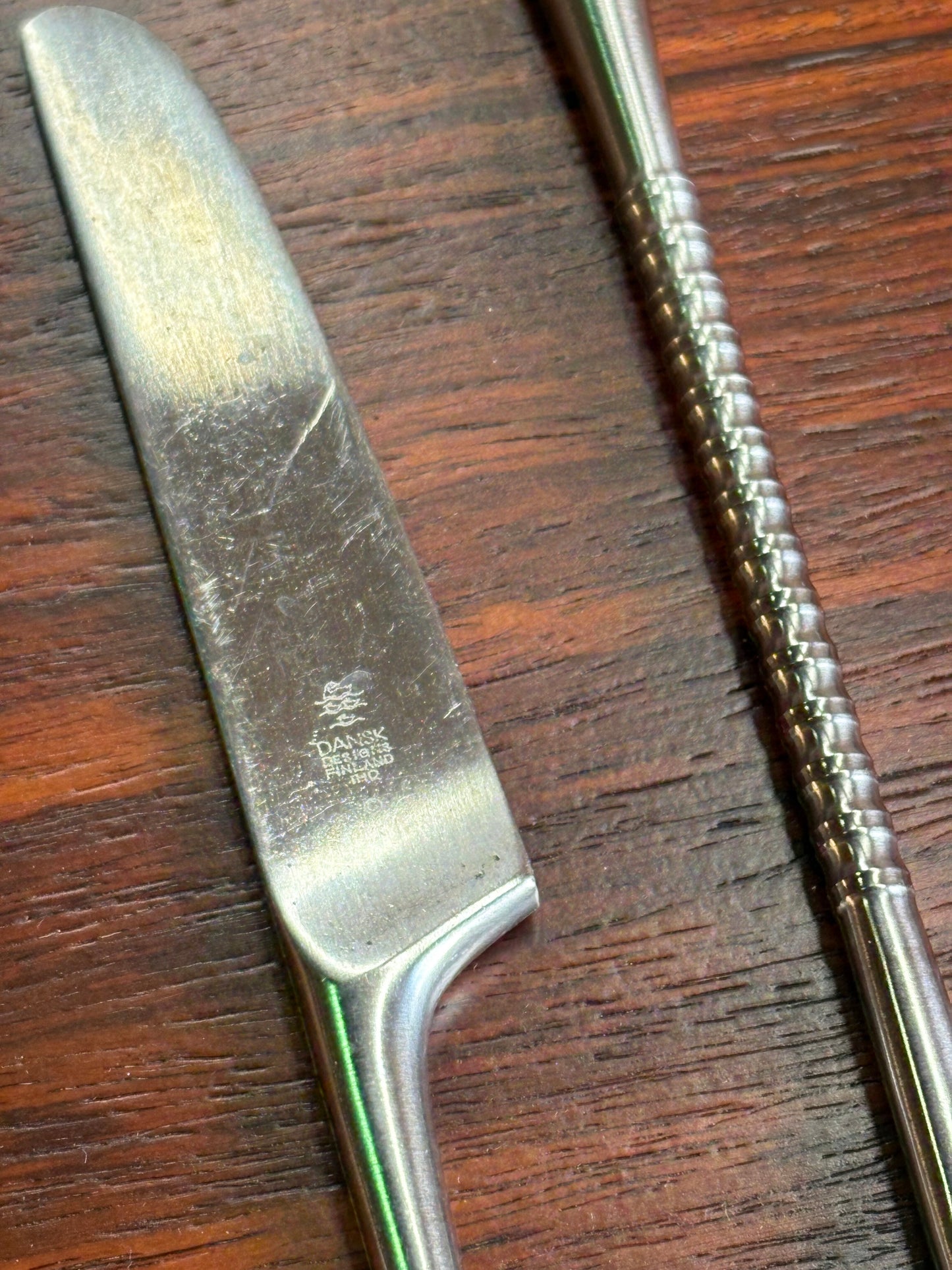 Vintage “Jette” Flatware Service for Eight by Jens Quistgaard for Dansk (circa 1970s)