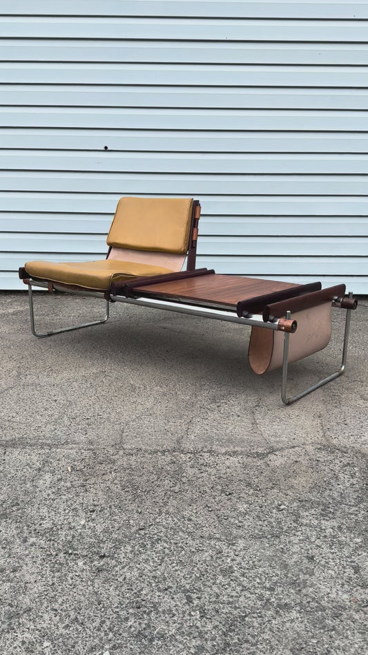 1960s MP-123 Modular Bench by Percival Lafer for Lafer, Completely Original