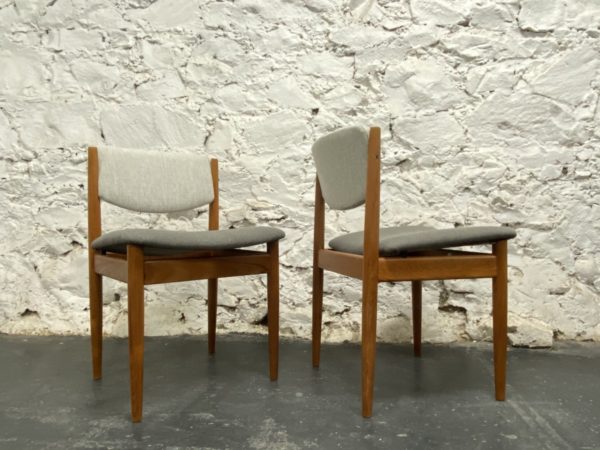 Pair of Finn Juhl Model 197 Chairs for France & Son