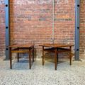 1960s Danish Rosewood Side End Tables by Grete Jalk