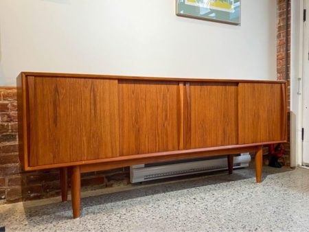 1960s Danish Teak Sideboard Credenza