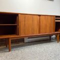 1960s Danish Teak Sideboard Credenza