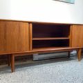 1960s Danish Teak Sideboard Credenza