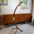 1960s Teak “Bow” Floor Lamp