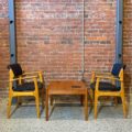 1960s Danish Solid Teak Coffee Side End Table by Magnus Olesen