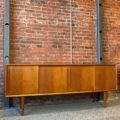 1960s Danish Teak Credenza by HP Hansen